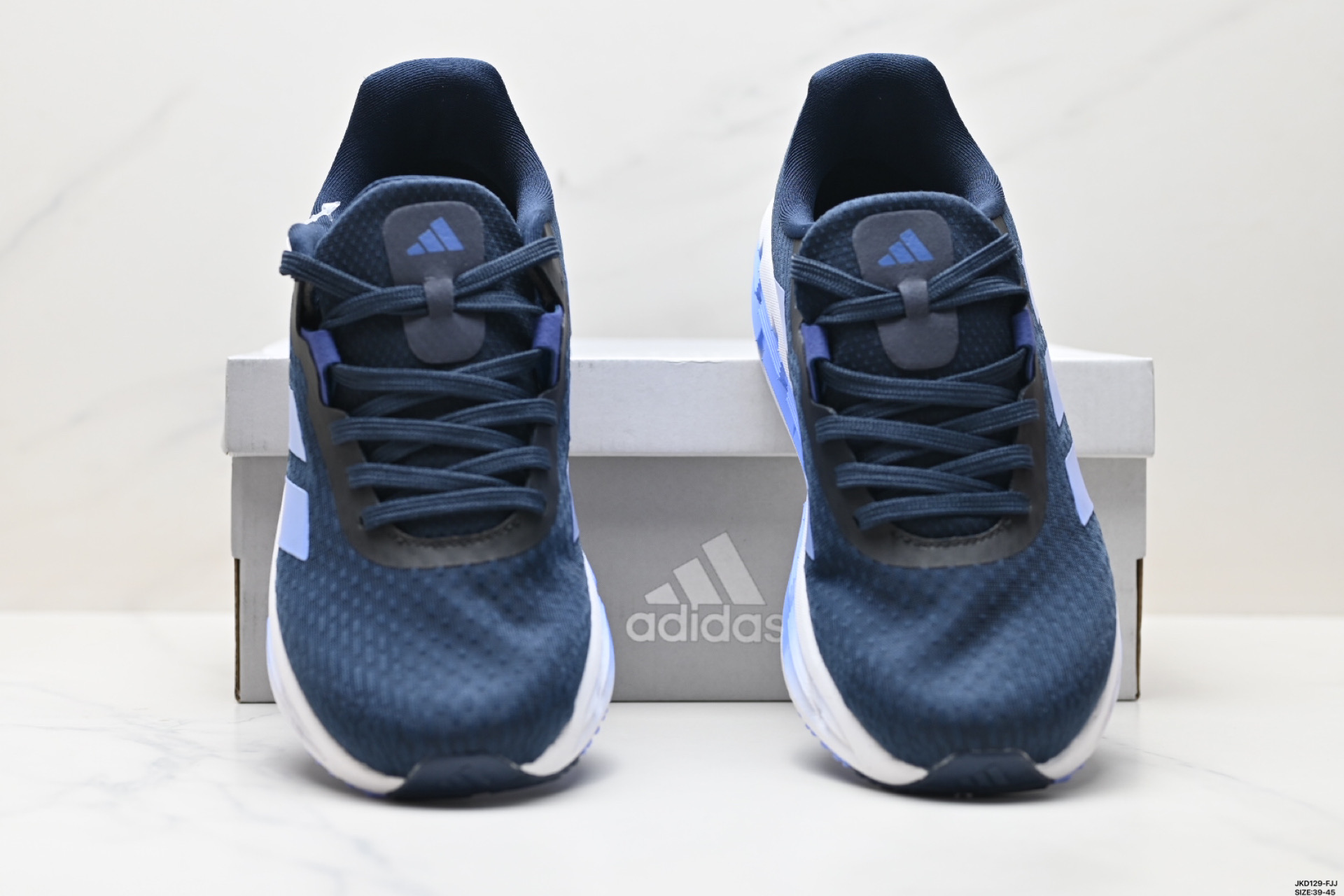 Adidas Men's Marathon Running Shoes - Durable, Classic Design, Size 39-45 8 i1746897403328 27 0 6