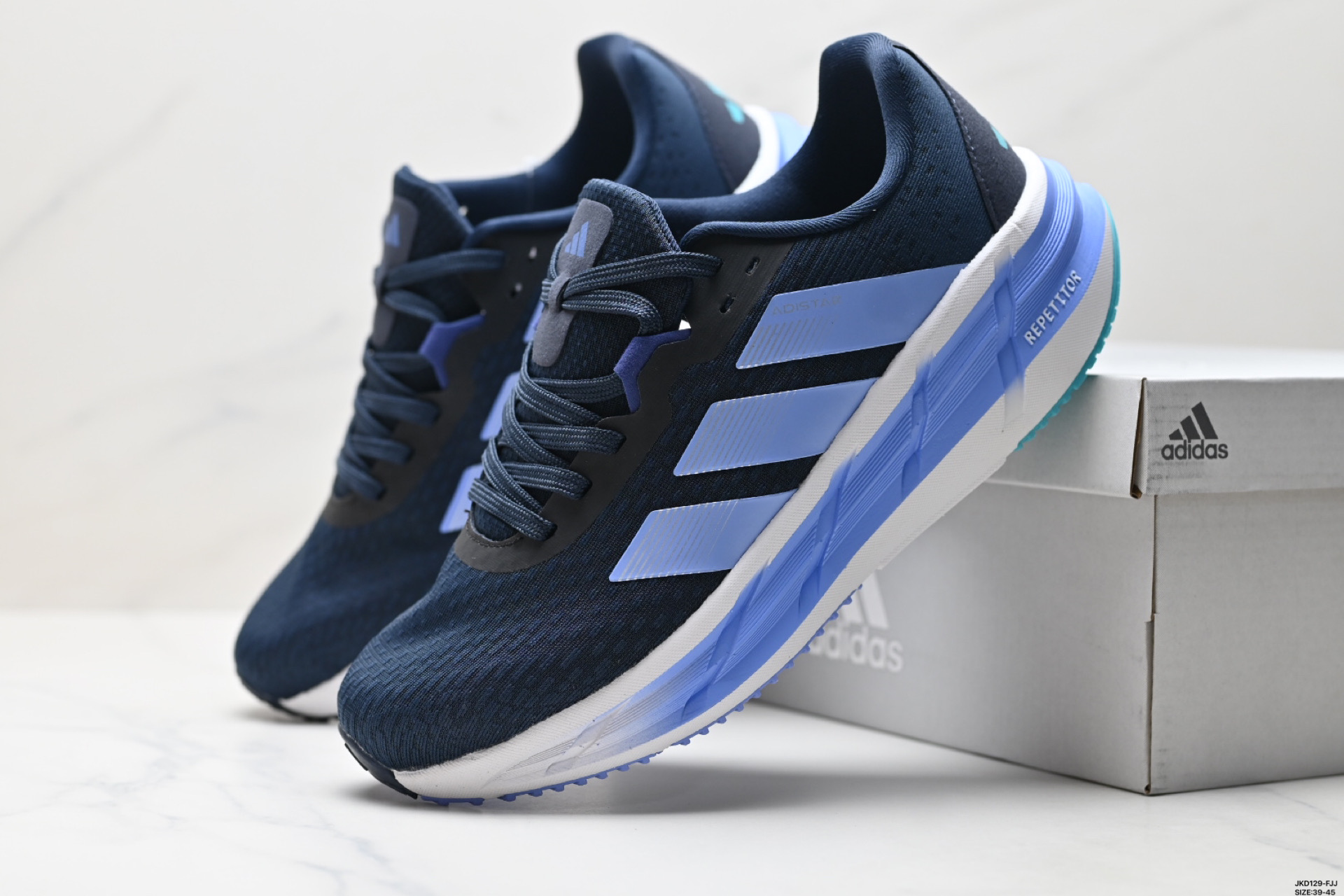 Adidas Men's Marathon Running Shoes - Durable, Classic Design, Size 39-45 9 i1746897403328 6007 0 7