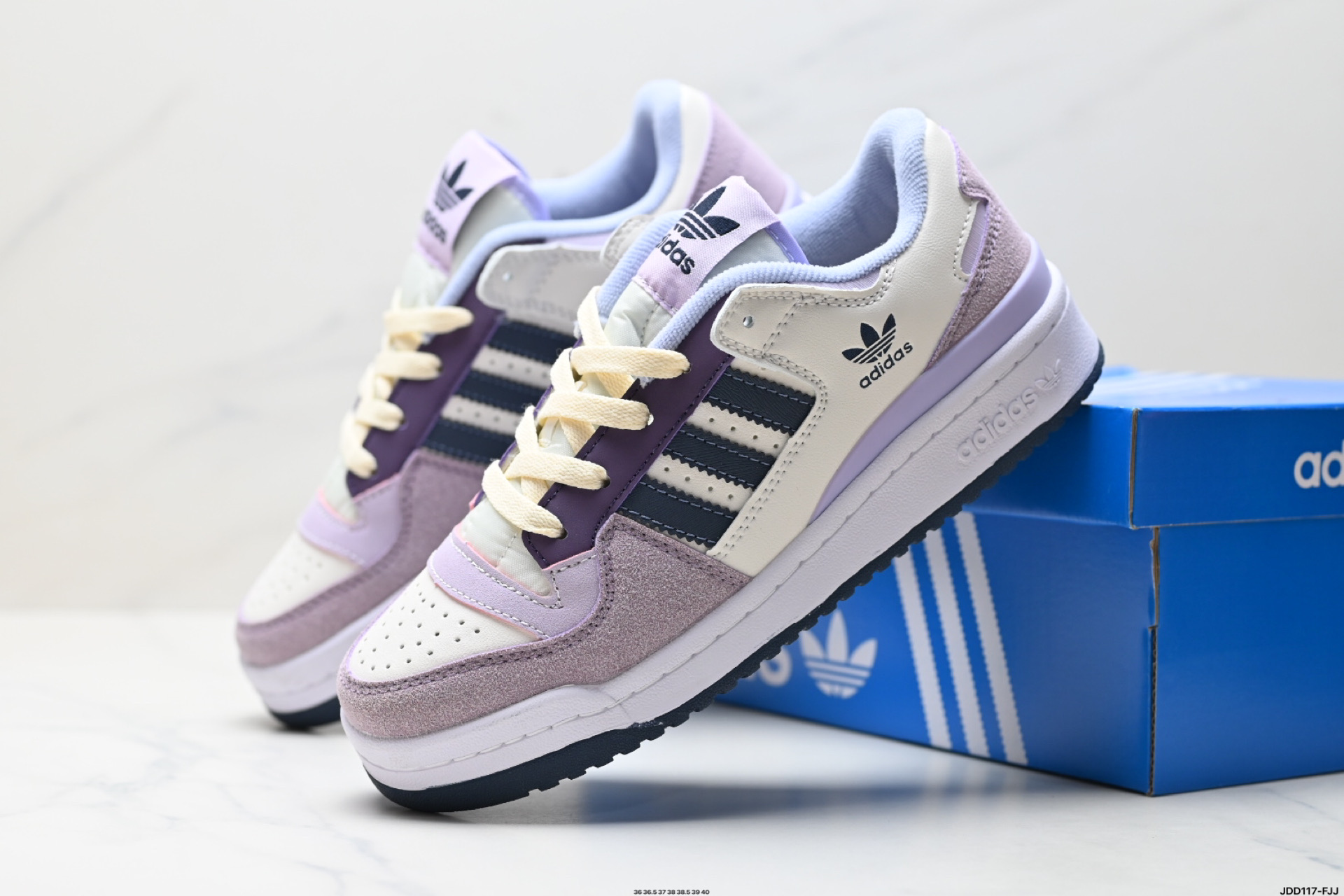 Adidas Forum Low Retro Casual Sneakers, Leather Upper, Comfortable Fit 7 i1746898320426 2010 0 7