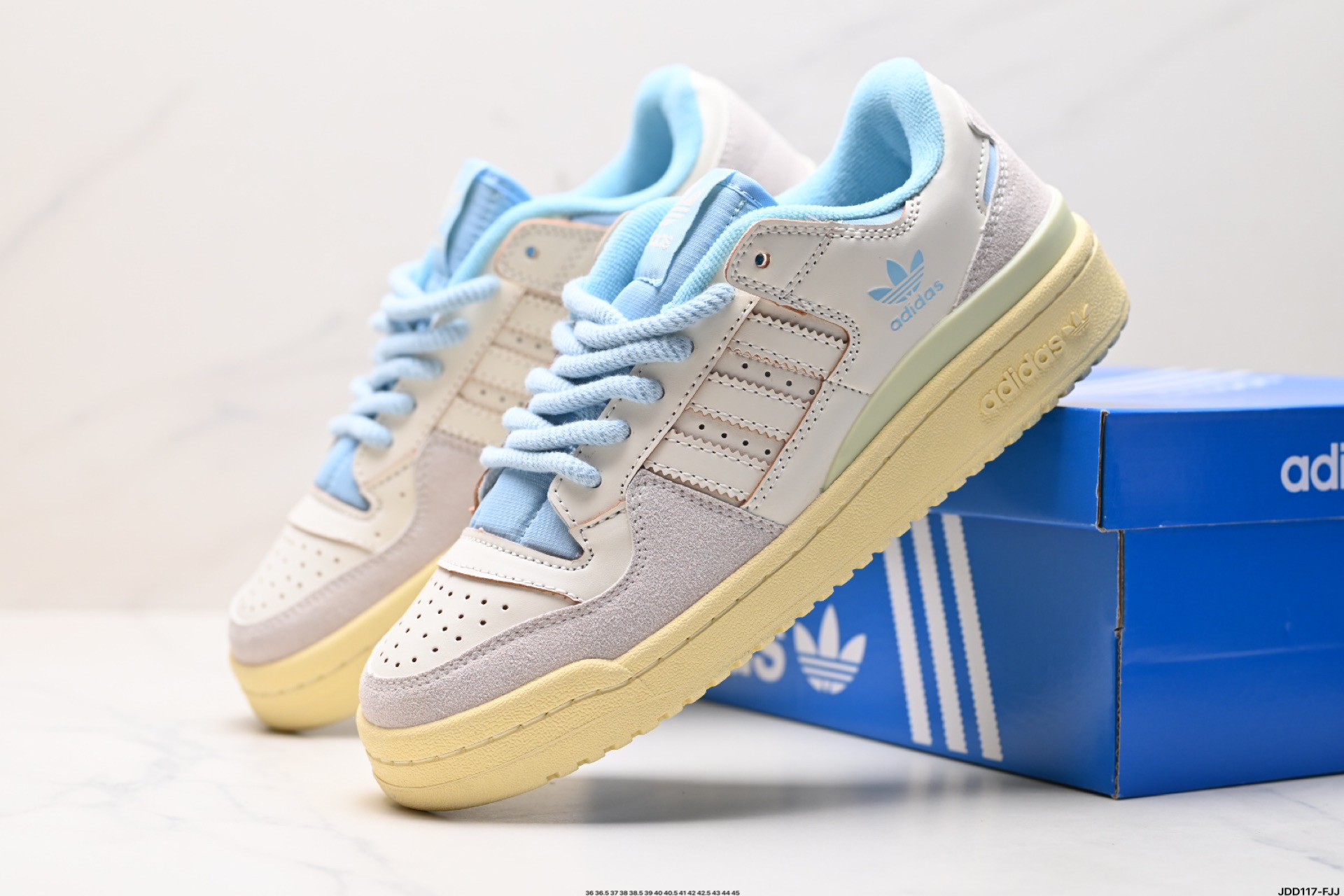 Adidas Forum Low Retro Casual Sneakers, Leather Upper, Comfortable Fit 5 i1746898457835 70 0 7