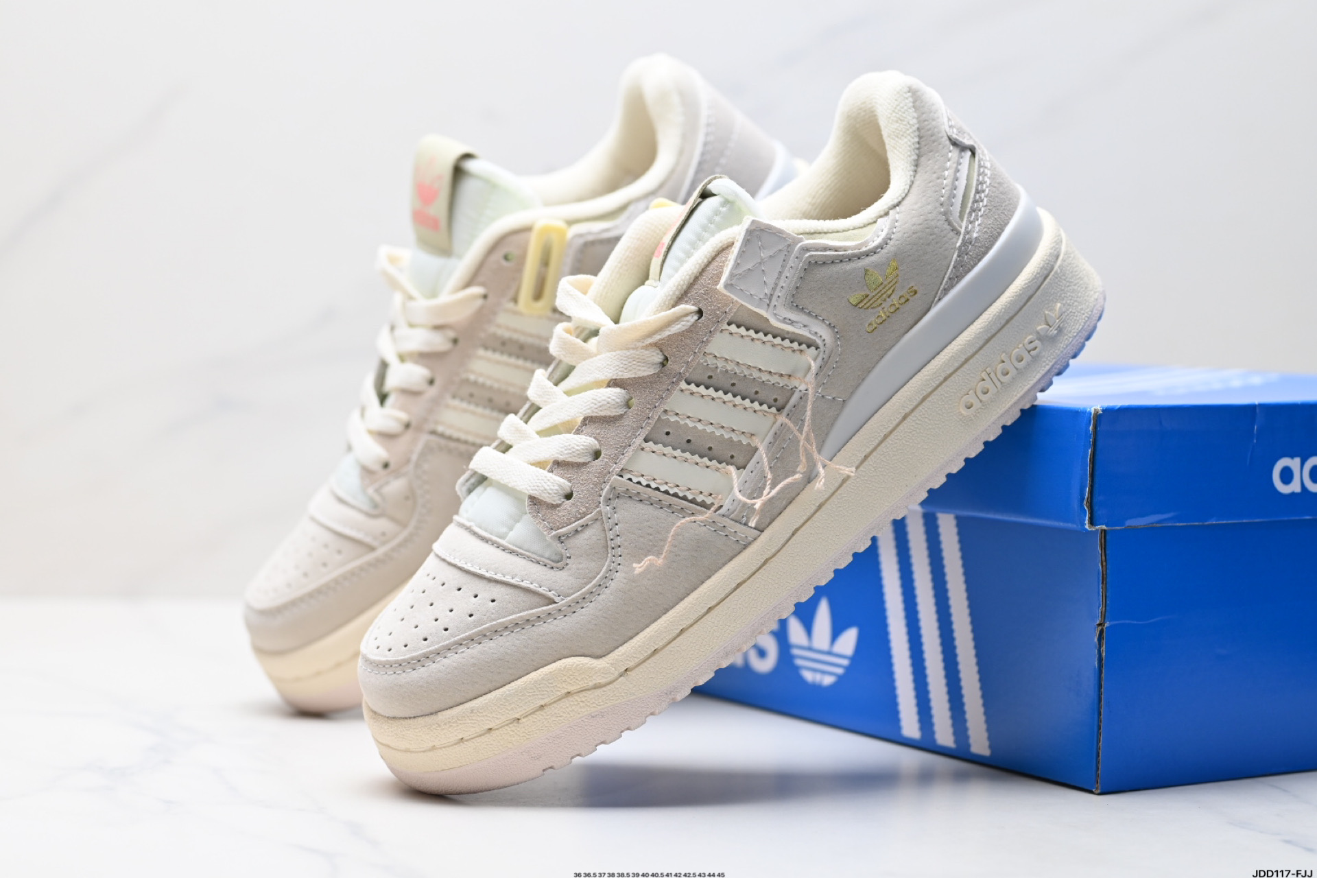 Adidas Forum Low Retro Casual Sneakers, Leather Upper, Comfortable Fit 4 i1746898473584 3659 0 7