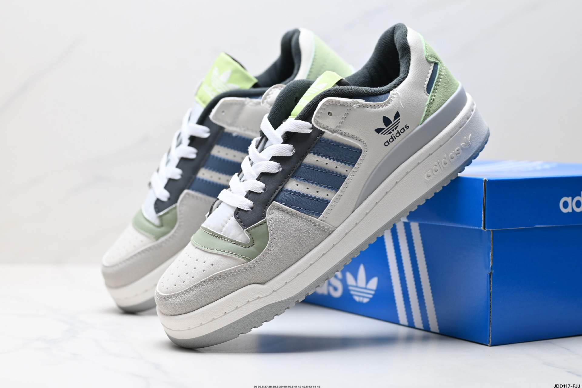 Adidas Forum Low Retro Casual Sneakers, Leather Upper, Comfortable Fit 3 i1746898492351 8313 0 7