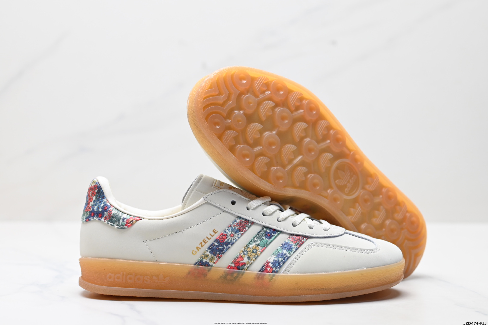 Adidas Originals Gazelle Indoor Casual Low Top Sneakers - Floral Accents 6 i1746898734852 1181 0 4