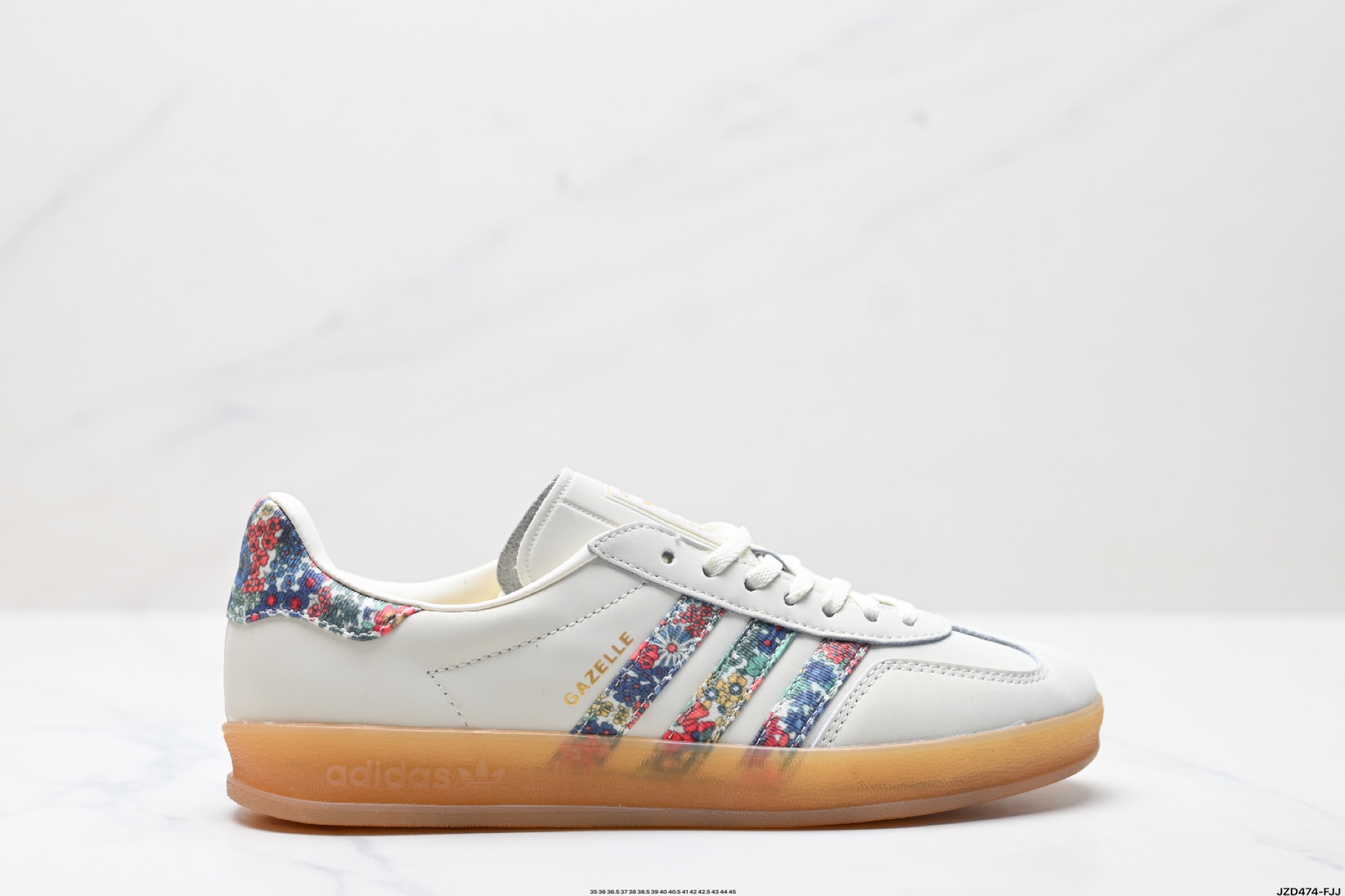 Adidas Originals Gazelle Indoor Casual Low Top Sneakers - Floral Accents 2 i1746898735612 3866 0 0