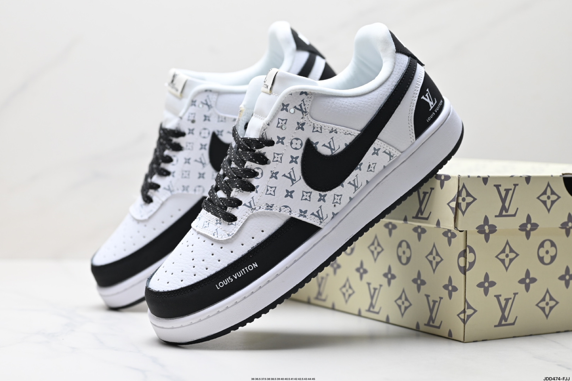 Nike Court Vision Lo x Louis Vuitton Sneakers - Stylish, Comfortable & Breathable 6 i1746898789404 6185 0 7