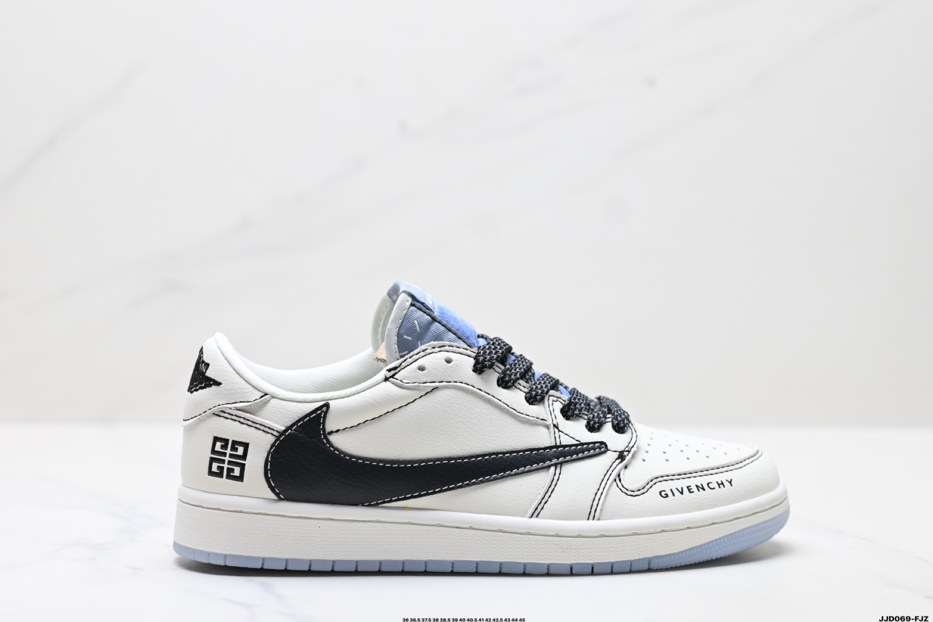 Air Jordan 1 Low: Givenchy White Sneakers, Comfortable & Stylish Shoes 2 i1746977999736 6617 0 0