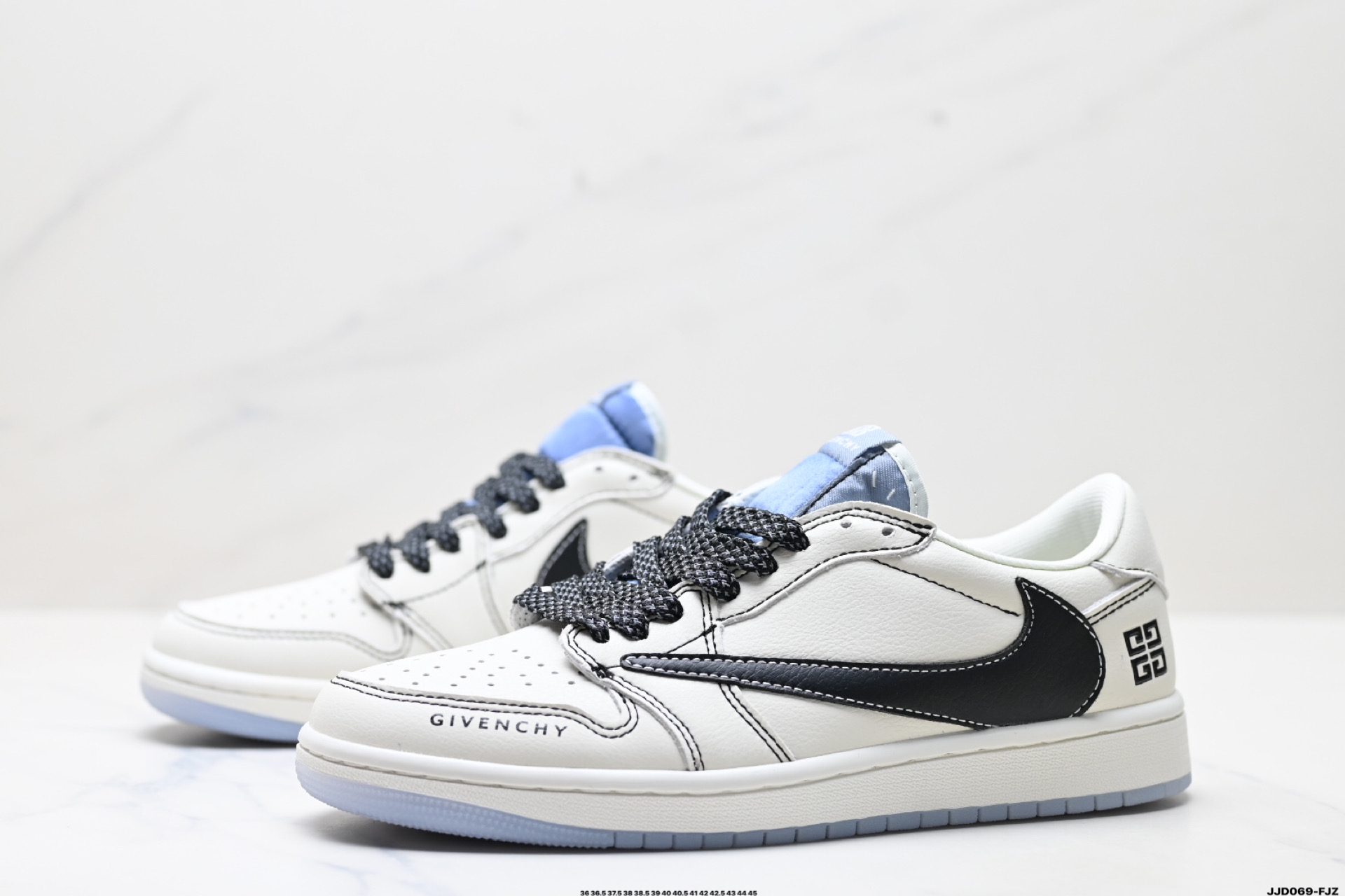 Air Jordan 1 Low: Givenchy White Sneakers, Comfortable & Stylish Shoes 5 i1746978000971 300 0 3