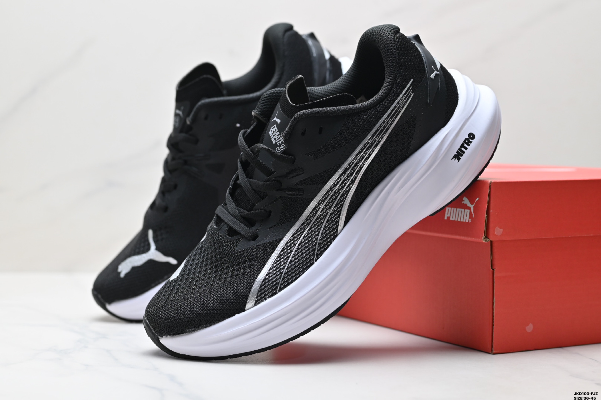 PUMA Deviate NITRO 3: Cushioned Training Running Shoes - Breathable & Anti-Slip 4 i1746978234249 747 0 7