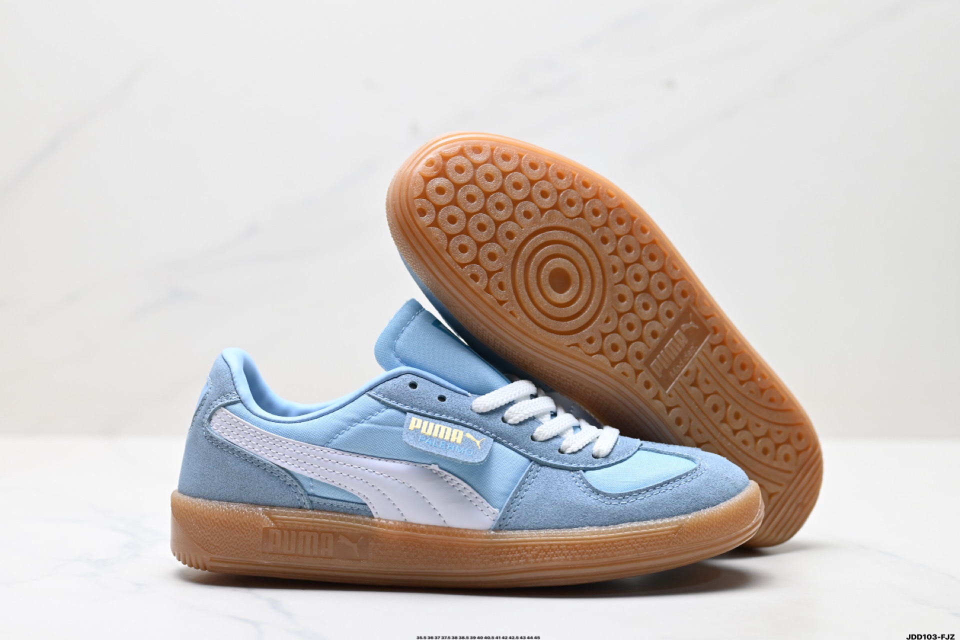 PUMA Ca Pro Classic Low-Top Sneakers - Synthetic & Leather - Light Blue 4 i1746979074773 9427 0 4