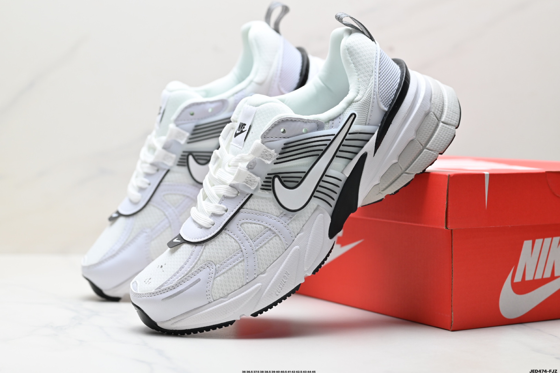 Nike V2K Run Running Shoes - Retro Style, Breathable Mesh, Gray/Silver 6 i1746981069210 6493 0 7