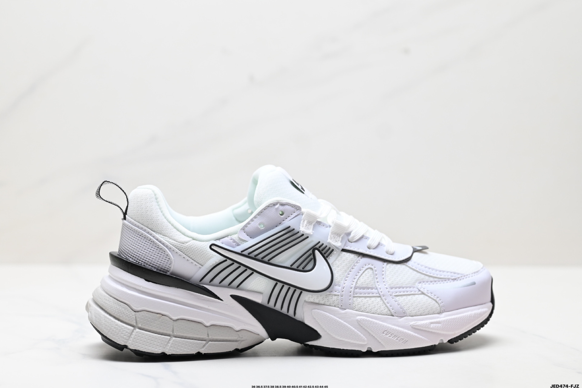 Nike V2K Run Running Shoes - Retro Style, Breathable Mesh, Gray/Silver 5 i1746981069210 6526 0 0
