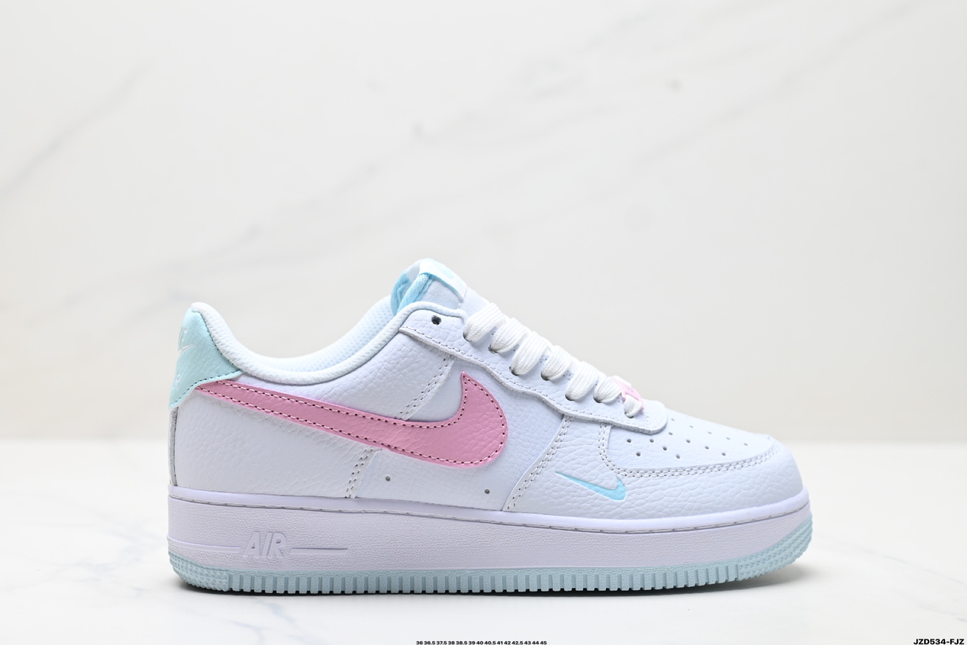 Nike Air Force 1 '07 Low Casual Sneakers - White/Pink, Sizes 36-45 2 i1746981629339 164 0 0