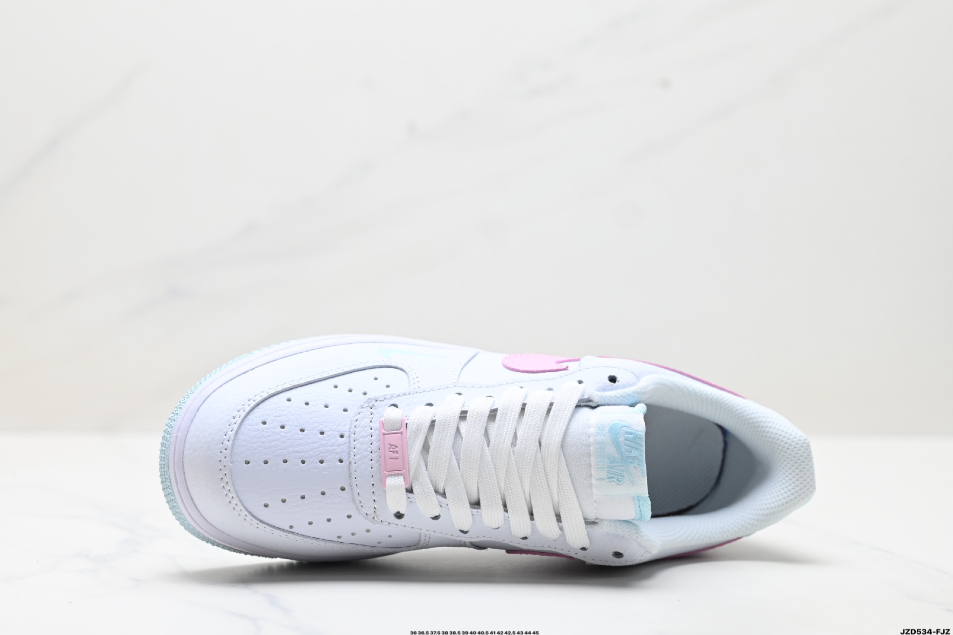 Nike Air Force 1 '07 Low Casual Sneakers - White/Pink, Sizes 36-45 3 i1746981629339 8785 0 1