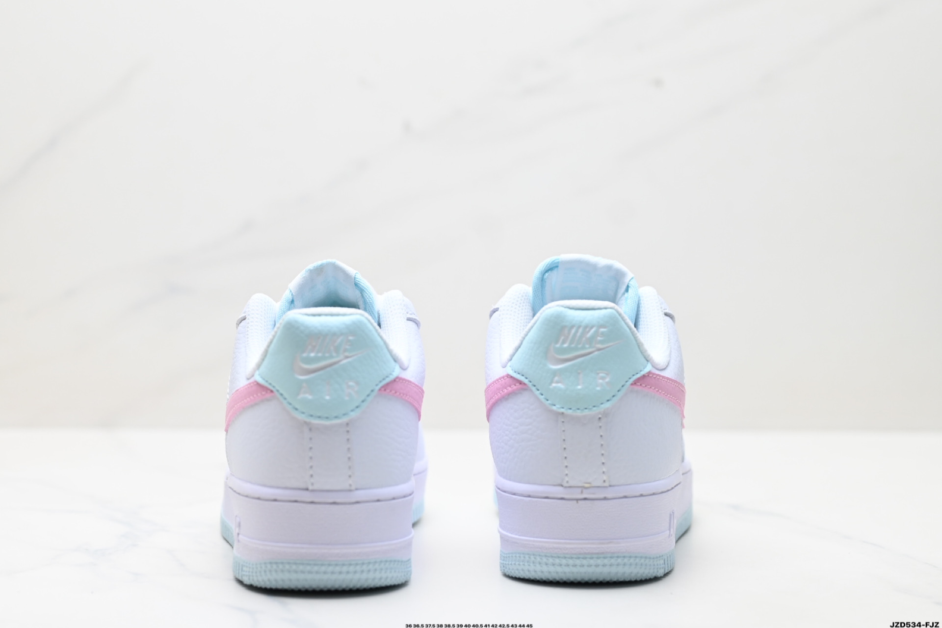 Nike Air Force 1 '07 Low Casual Sneakers - White/Pink, Sizes 36-45 7 i1746981629339 9252 0 5