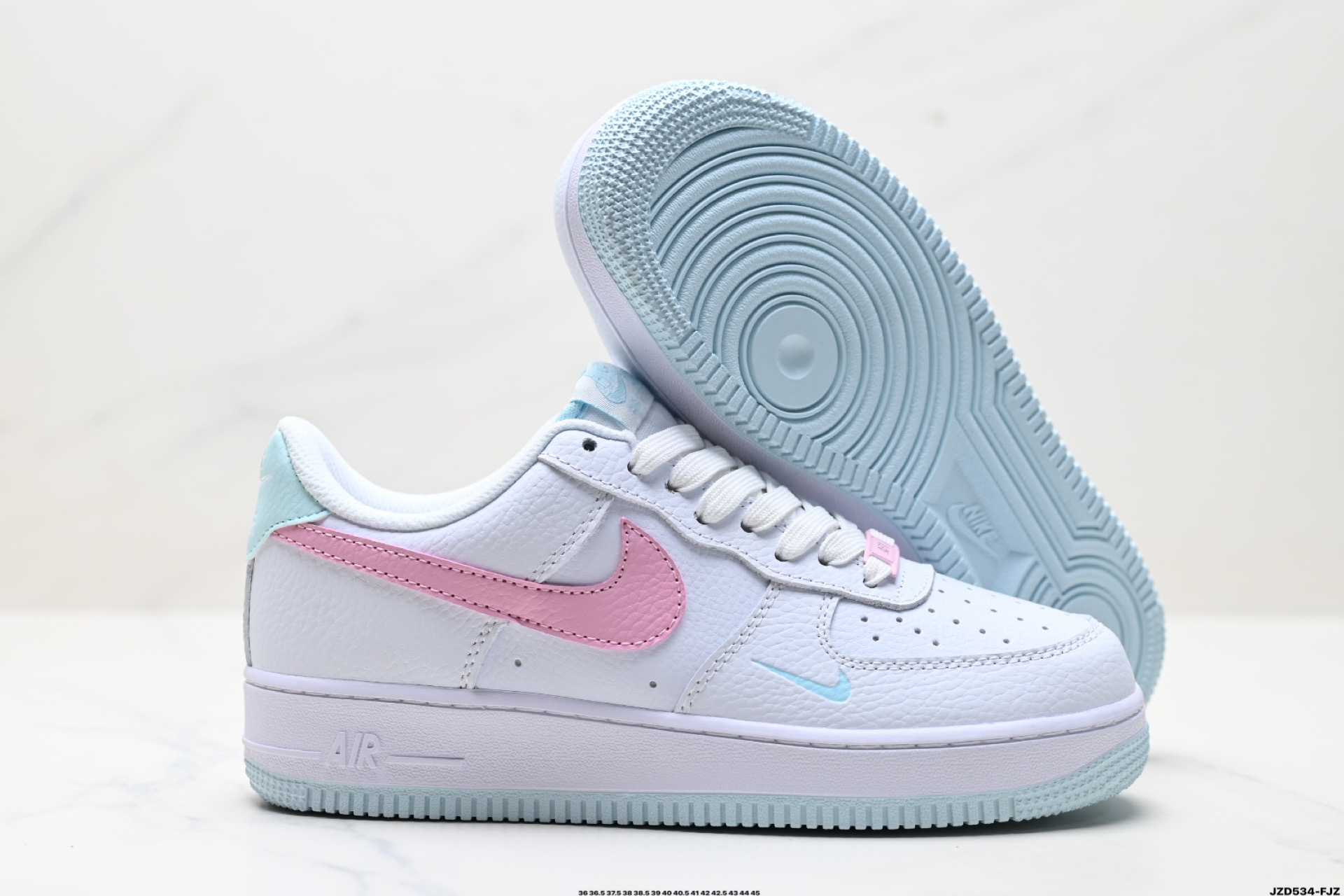 Nike Air Force 1 '07 Low Casual Sneakers - White/Pink, Sizes 36-45 6 i1746981630562 2885 0 4