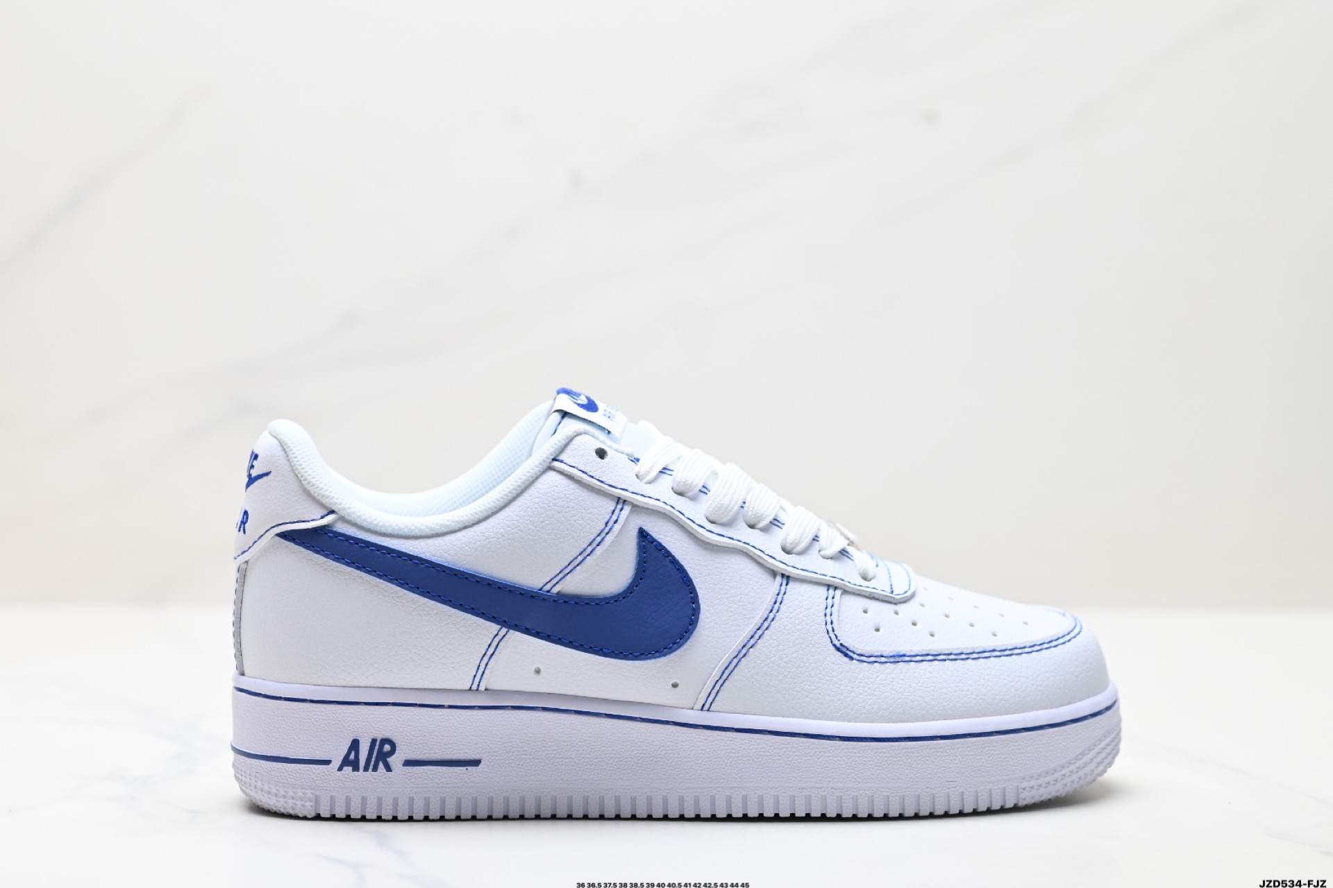 Nike Air Force 1 '07 Low-Top White/Blue Casual Sneakers For Men And Women 2 i1746981661646 8598 0 0