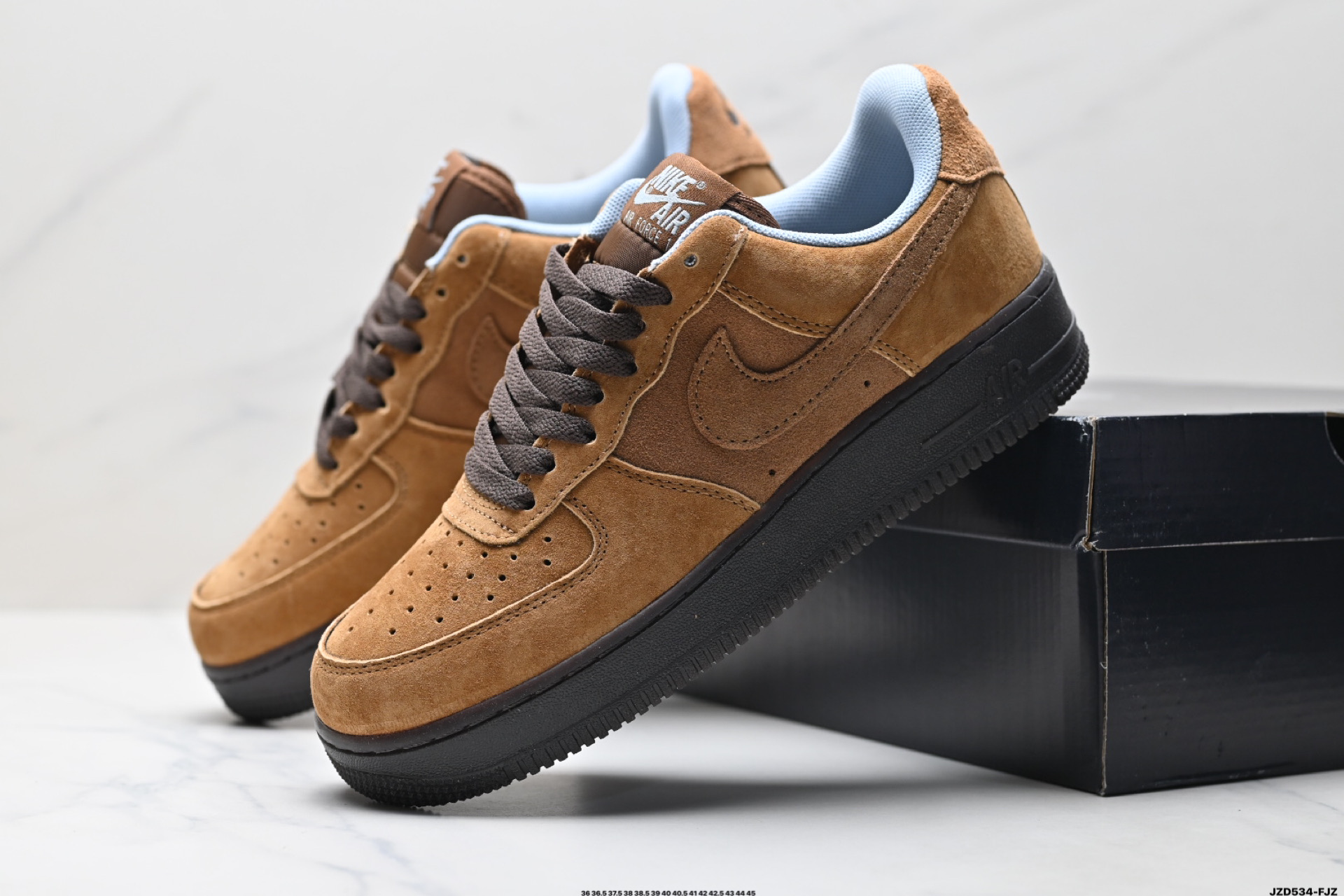 Nike Air Force 1 '07 Low-Top White/Blue Casual Sneakers For Men And Women 6 i1746981699653 667 0 7