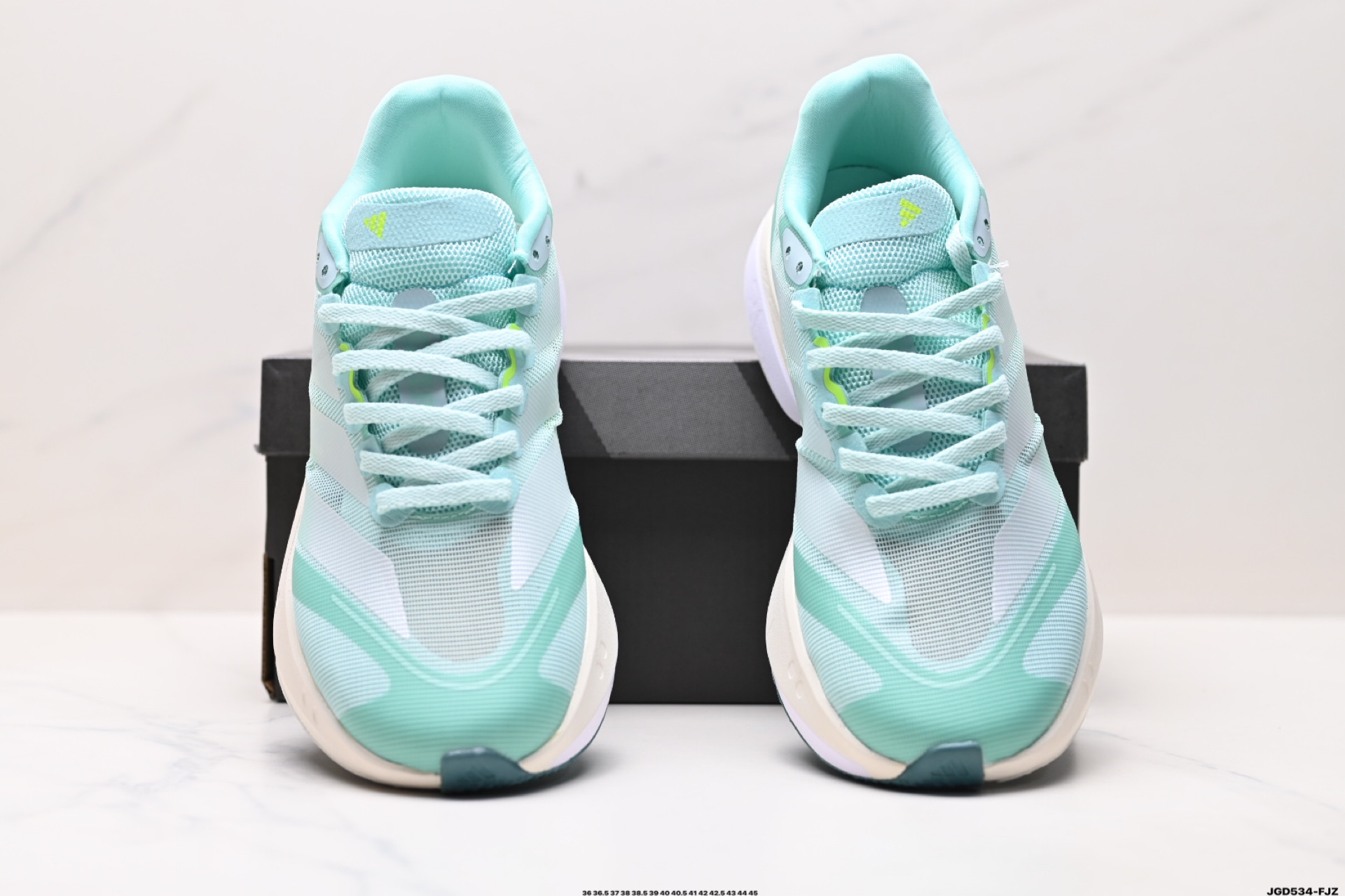 190 阿迪达斯adidas adizero BOSTON 13 透气网眼竞速跑鞋Boost 缓震底 后跟加厚 呵护脚后跟 JR4790