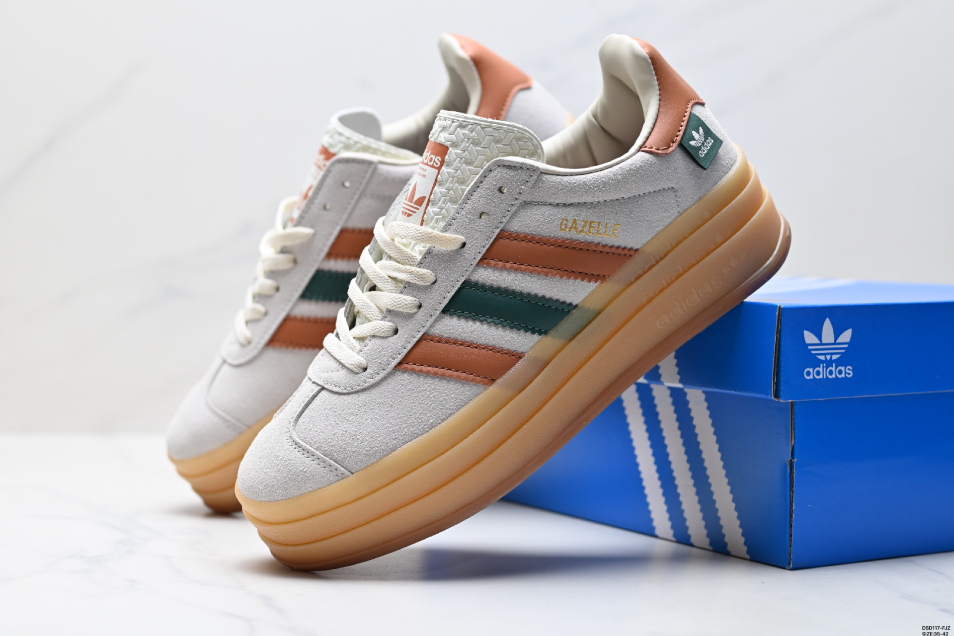Adidas Gazelle Bold W Low-Top Retro Casual Sports Shoes IE0429 3 i1746982752517 1688 0 7