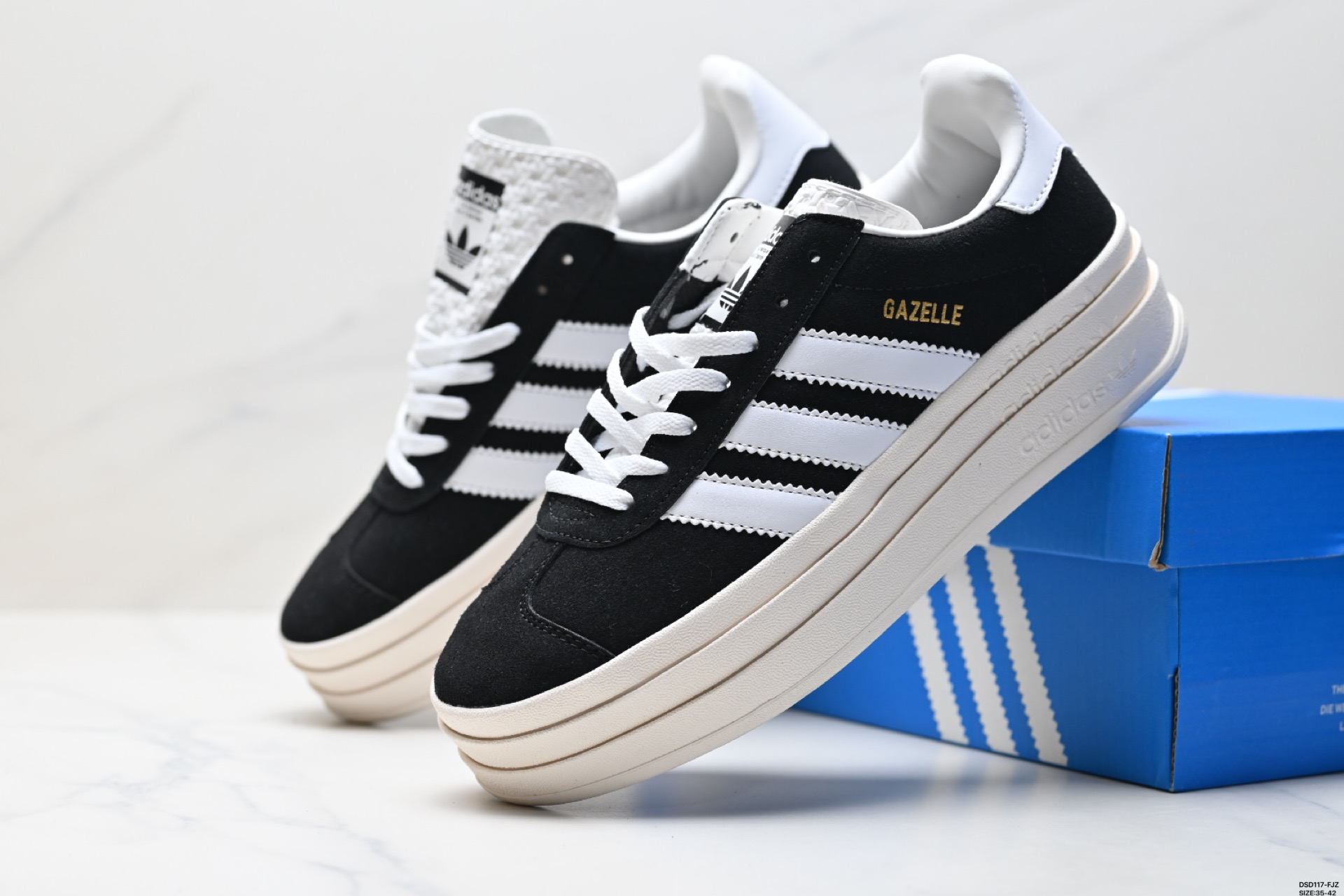Adidas Gazelle Bold W Low-Top Retro Casual Sports Shoes IE0429 5 i1746982795511 7974 0 7
