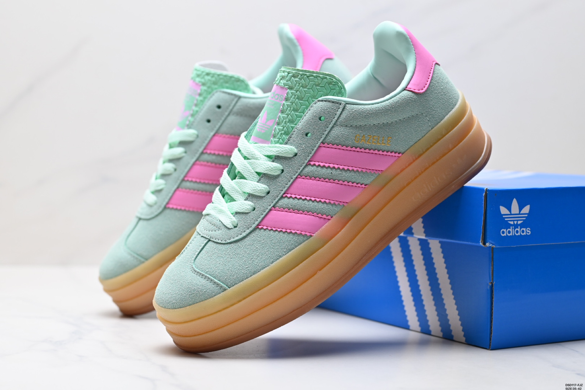 Adidas Gazelle Bold W Low-Top Retro Casual Sports Shoes IE0429 6 i1746982817164 8147 0 7