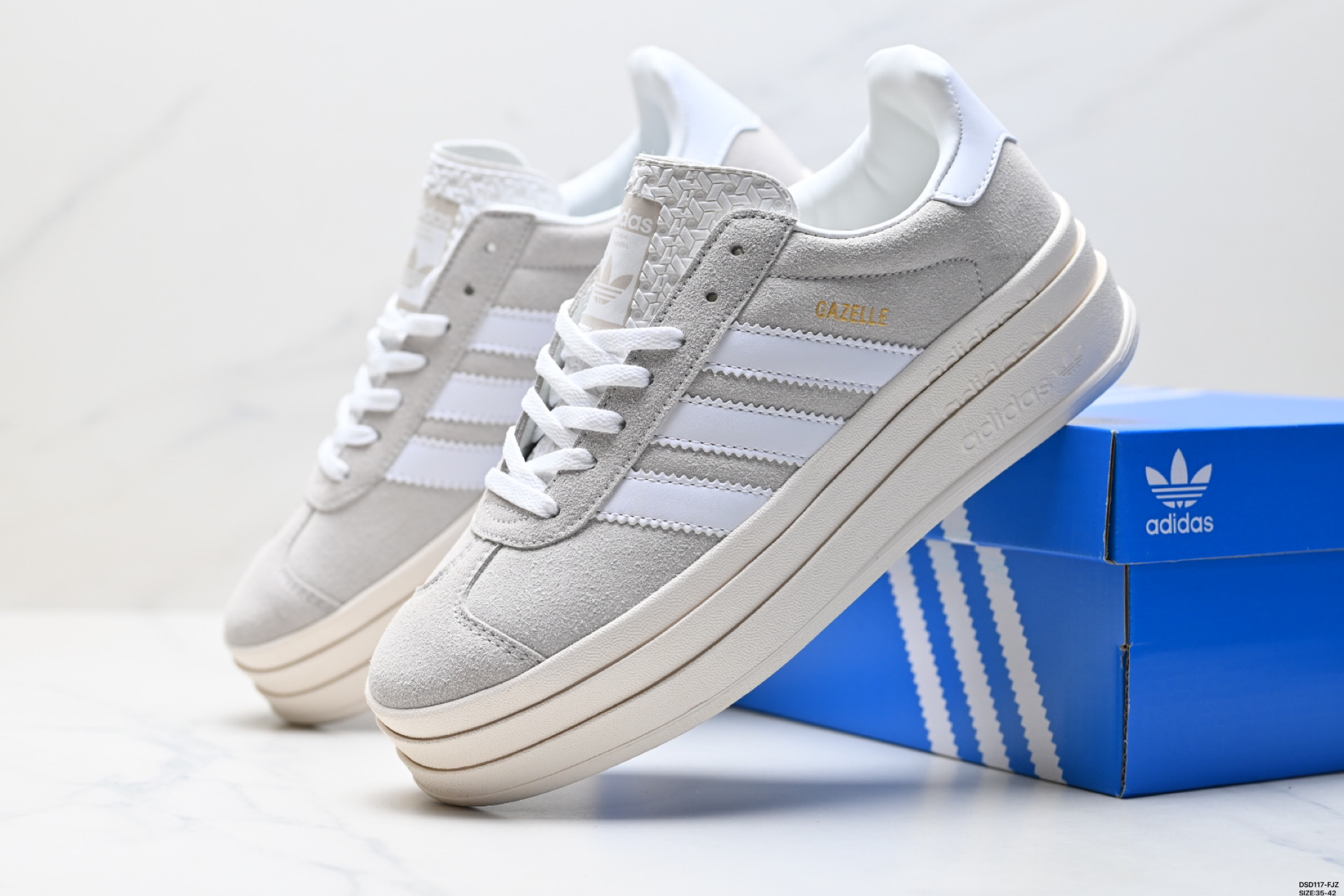 Adidas Gazelle Bold W Low-Top Retro Casual Sports Shoes IE0429 7 i1746982840011 6631 0 7