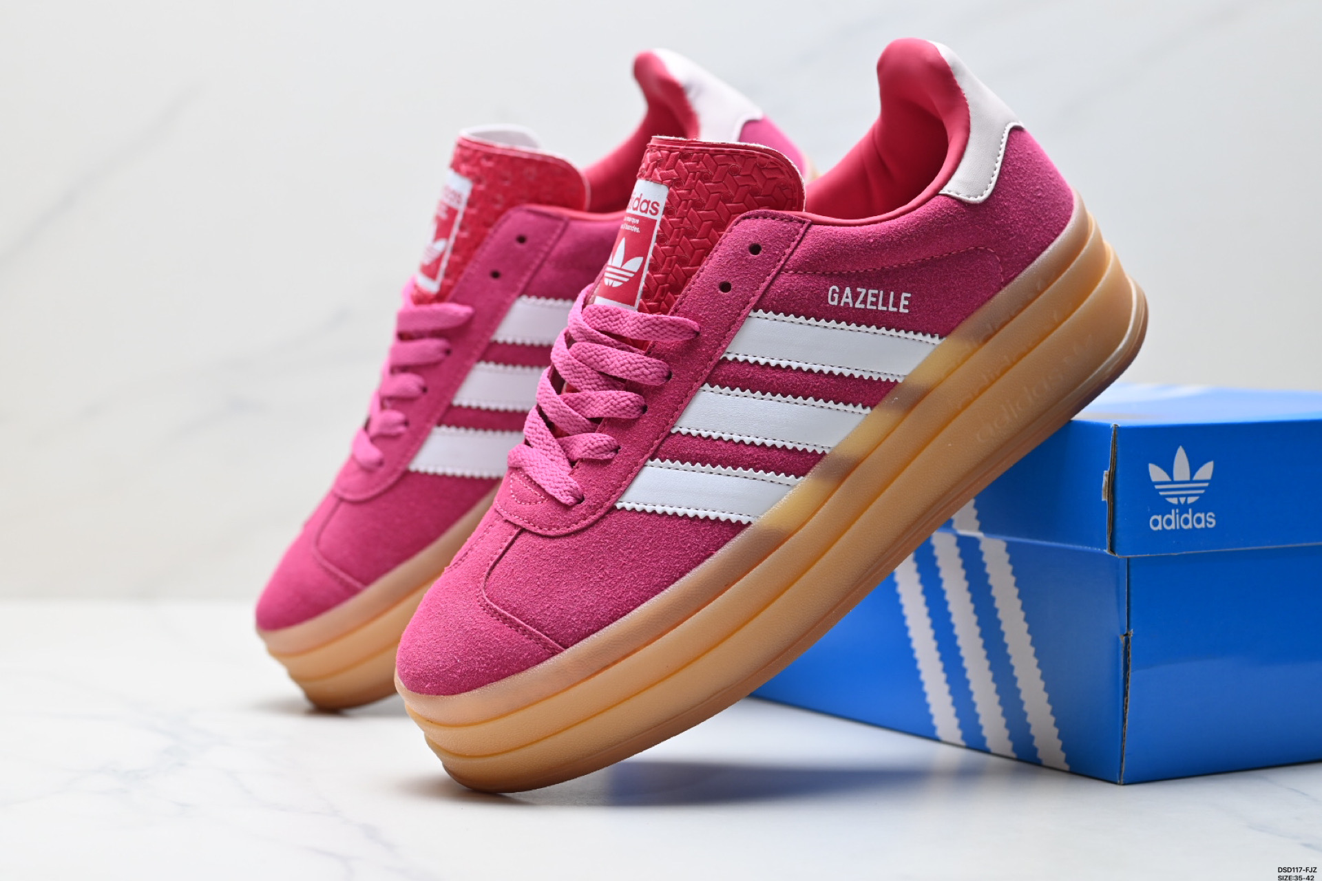 Adidas Gazelle Bold W Low-Top Retro Casual Sports Shoes IE0429 9 i1746982887702 4189 0 7
