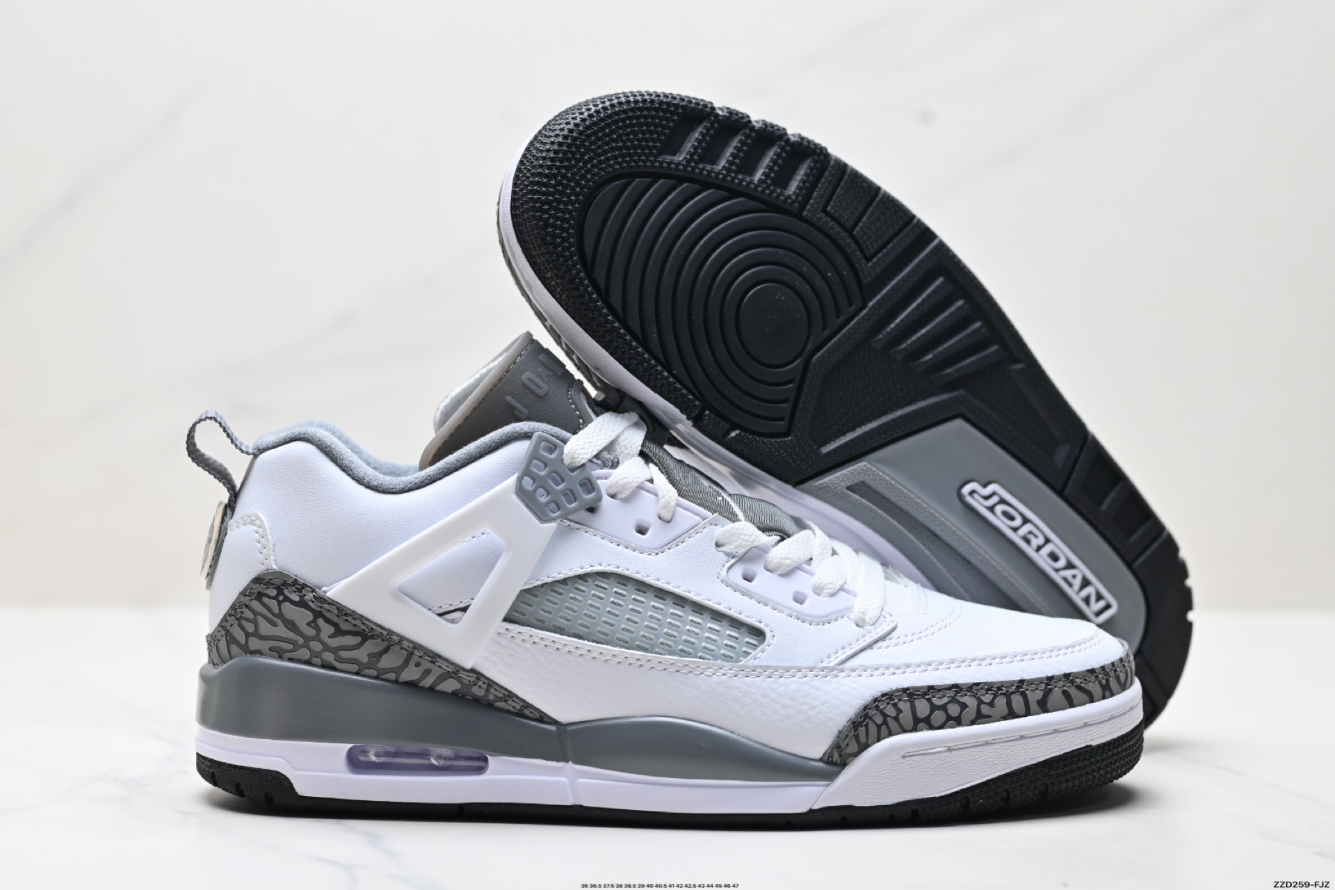 260 Nike Air Jordan Spizike Low舒适百搭 防滑耐磨 低帮 复古篮球鞋 FQ1759-103