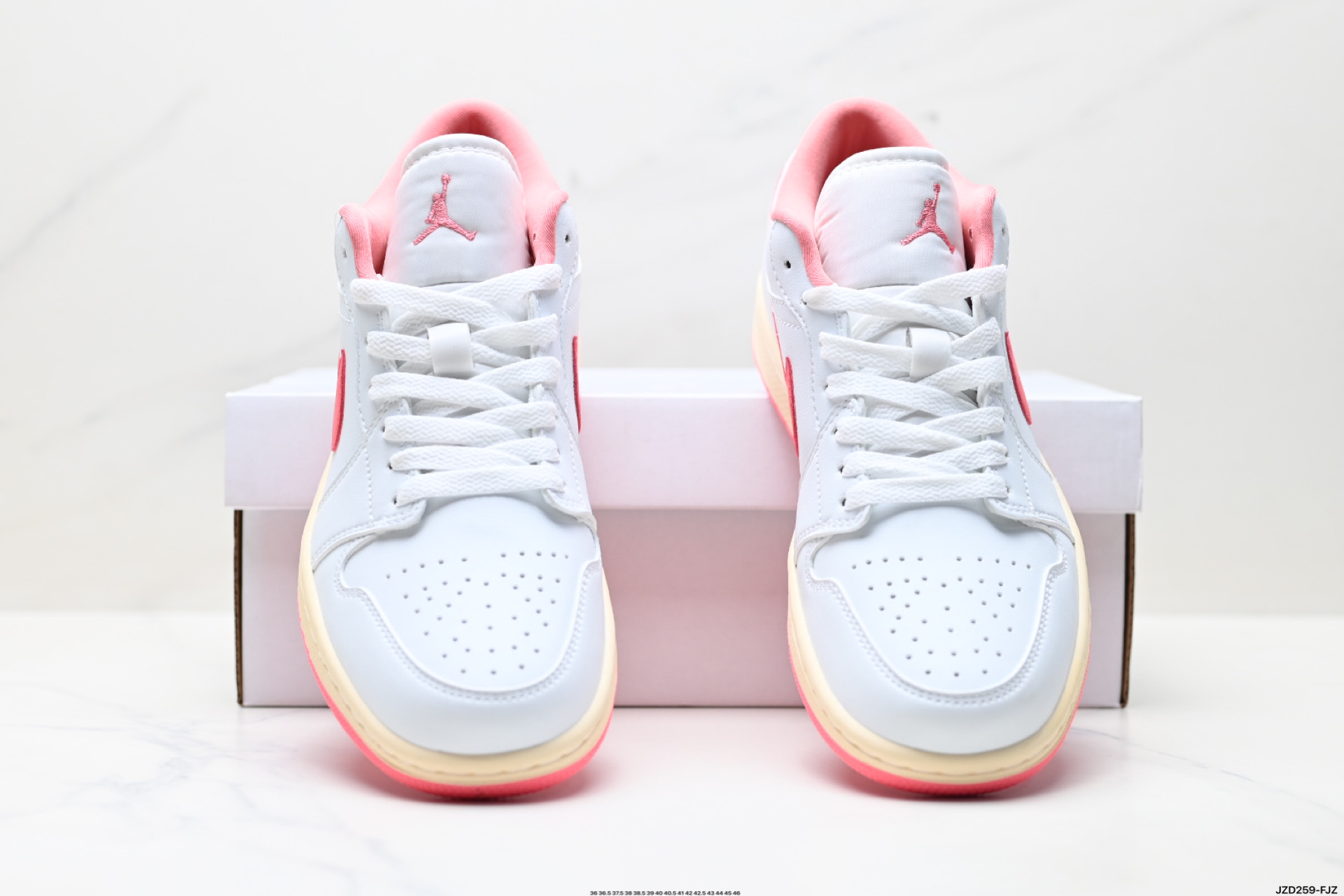 Nike Air Jordan 1 Low SE: White/Coral Casual Sneakers - Style & Comfort 8 i1746981228242 2698 0 6