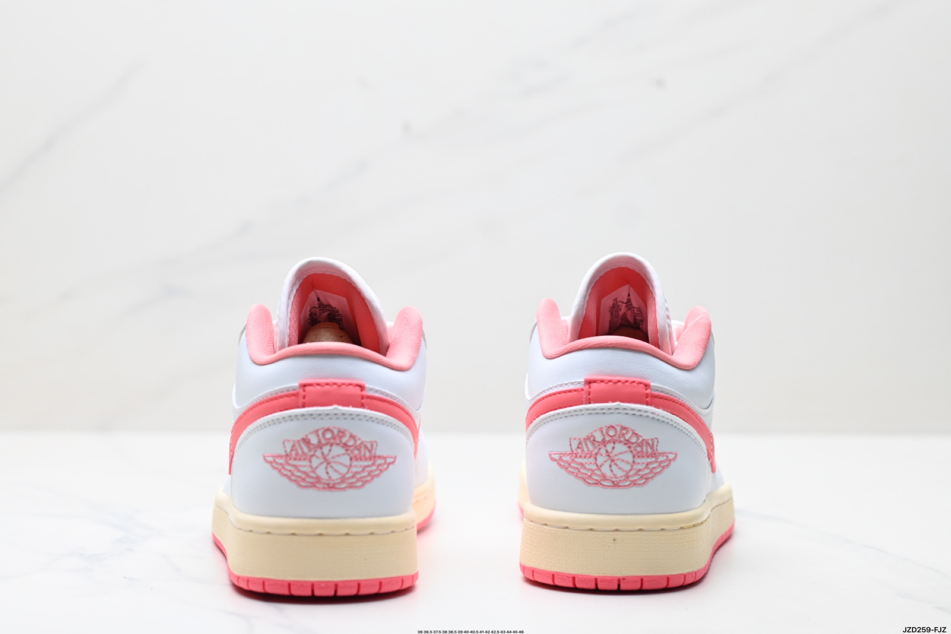 Nike Air Jordan 1 Low SE: White/Coral Casual Sneakers - Style & Comfort 7 i1746981229070 3181 0 5