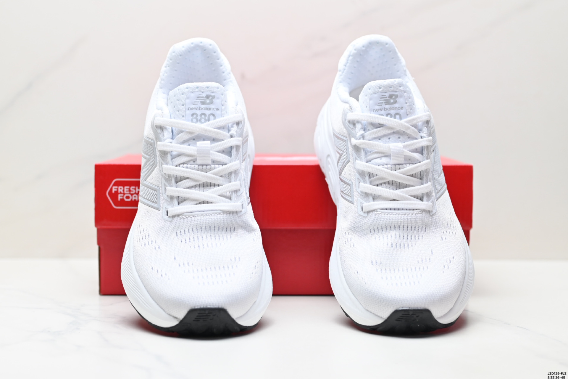New Balance W880 Series White Running Shoes - Soft, Comfortable, and Durable 8 i1746981472914 4066 0 6
