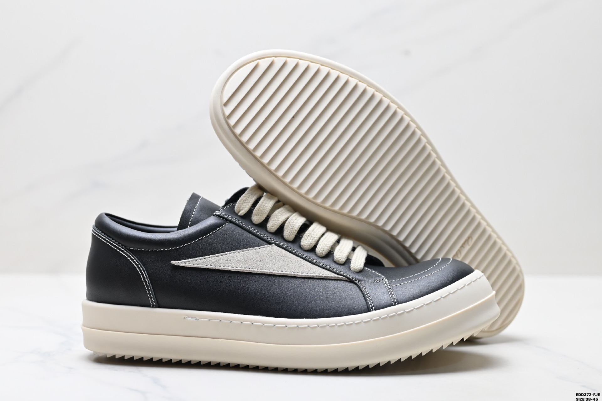 360 纯原Rick Owens 瑞克 欧文斯 复古百搭 时尚 舒适透气 耐磨 休闲鞋