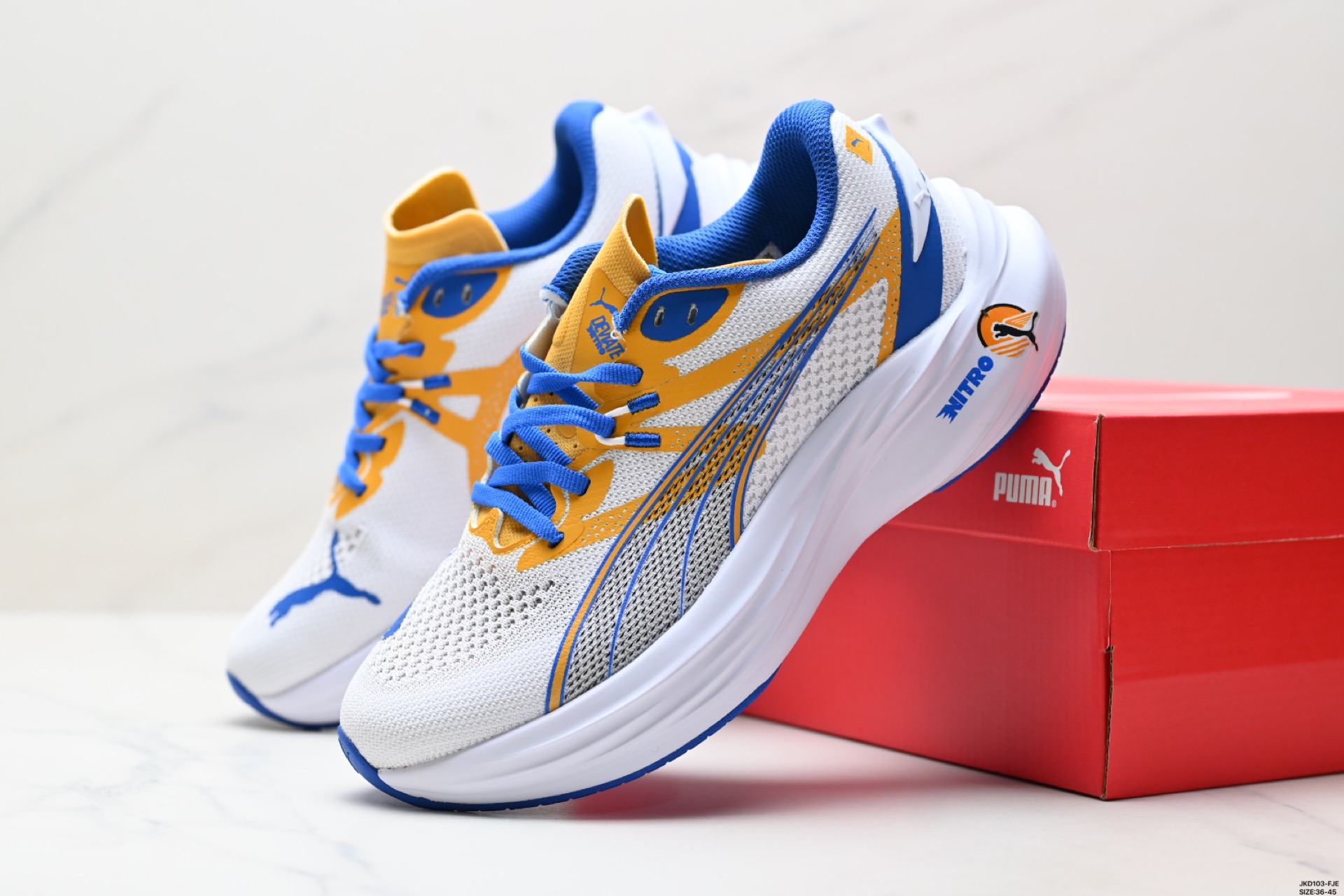 PUMA Deviate NITRO 3: Cushioned, Breathable Running Shoes for Training & Leisure 8 i1747066004328 4350 0 7