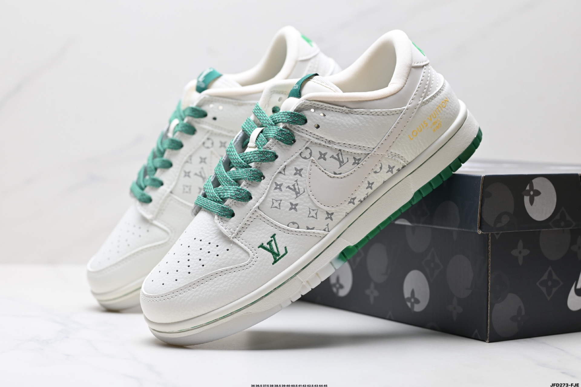 Nike Dunk Low Retro Custom Louis Vuitton Sneakers - Limited Edition 3 i1747066291128 7163 0 7