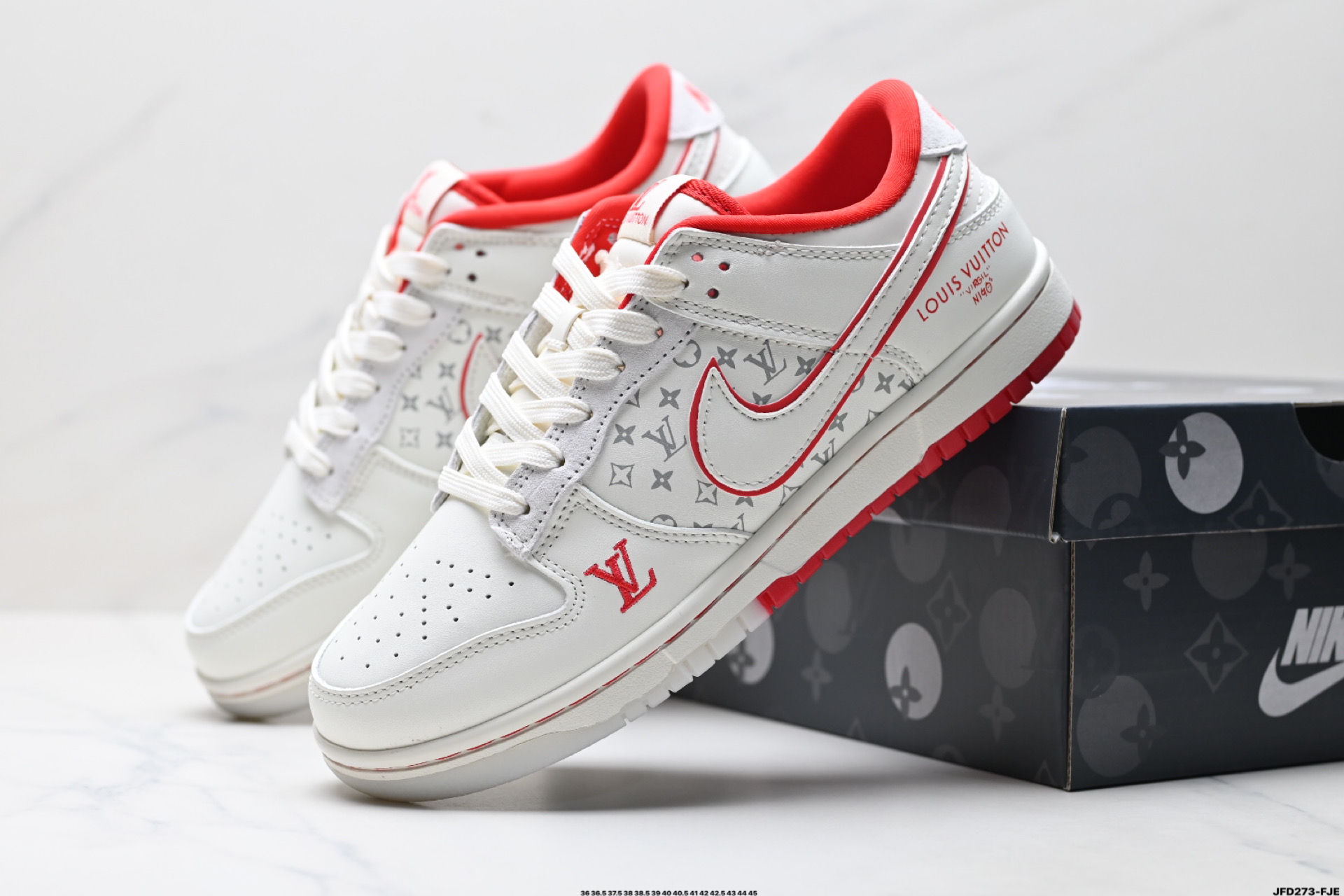 Nike Dunk Low Retro Custom Louis Vuitton Sneakers - Limited Edition 6 i1747066329543 253 0 7