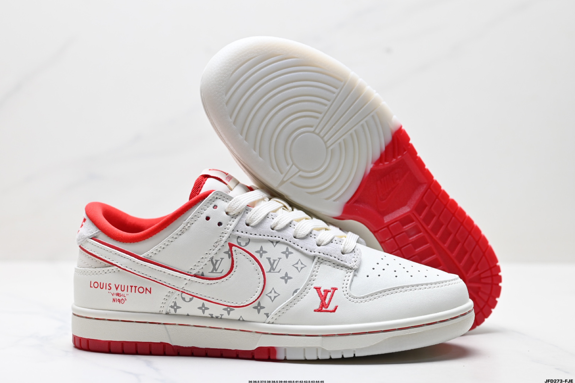 Nike Dunk Low Retro Custom Louis Vuitton Sneakers - Limited Edition 7 i1747066329544 6223 0 4