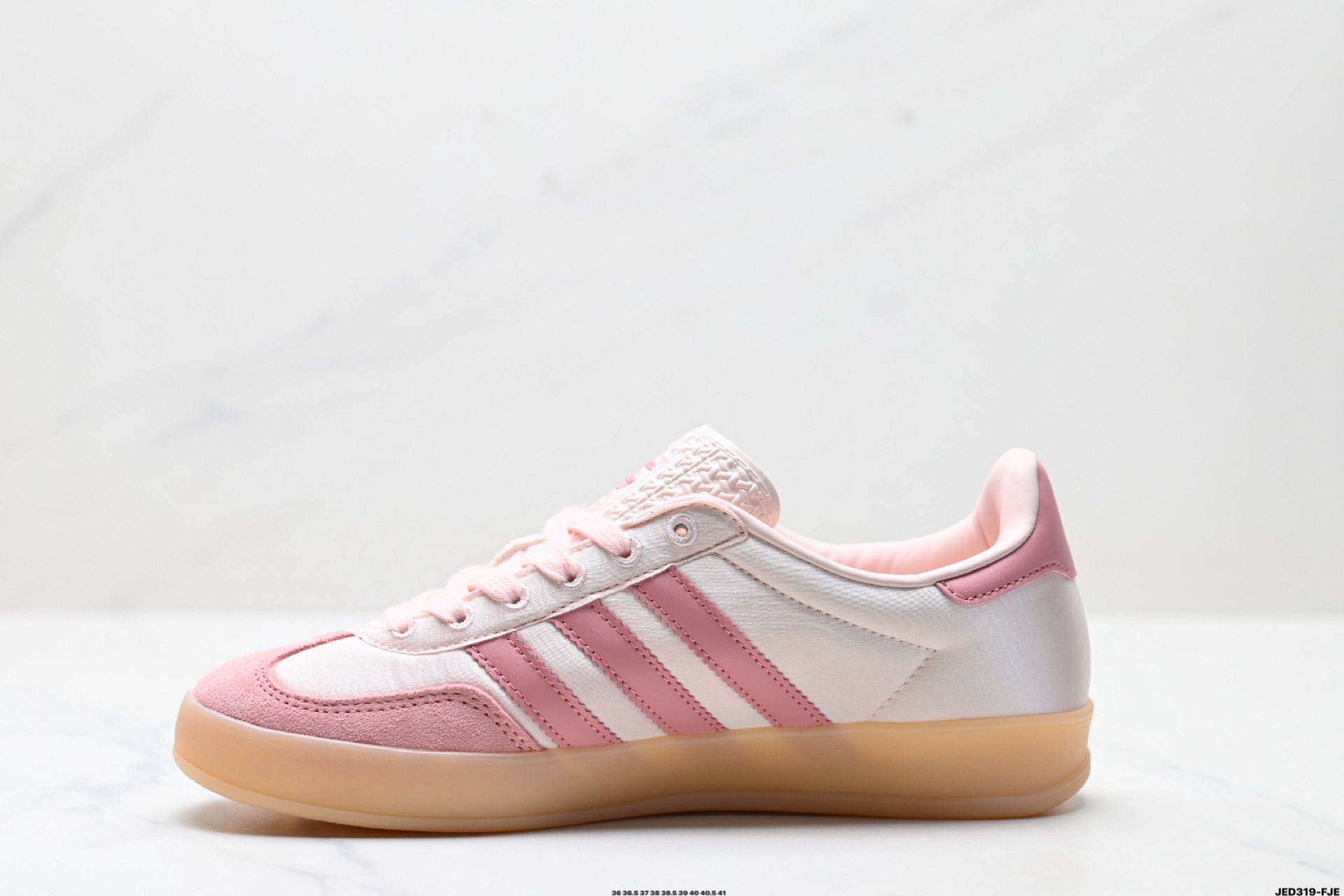160 adidas Originals Gazelle Indoor 三叶草休闲防滑耐磨低帮板鞋 JI2709