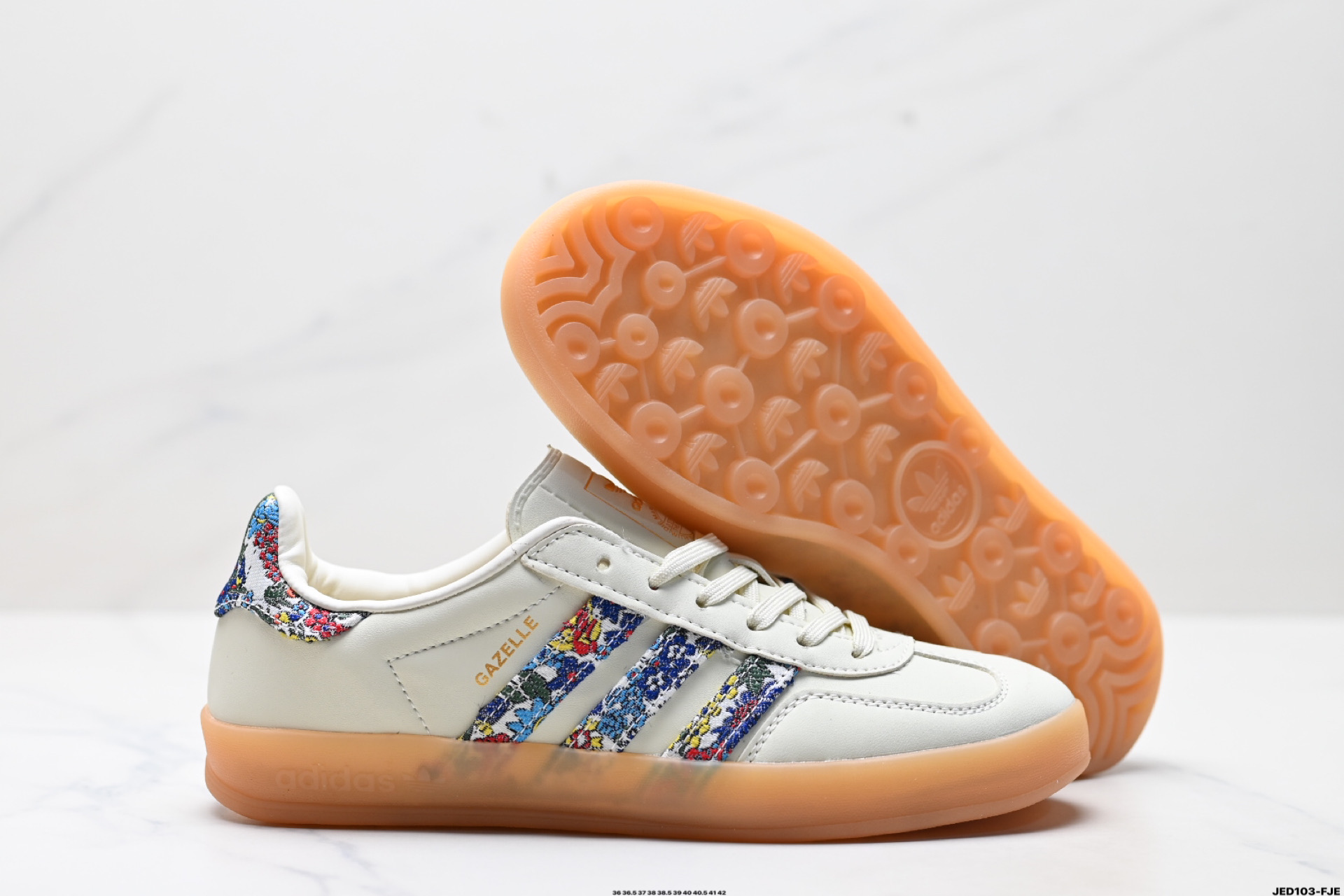 adidas Originals Gazelle Indoor 三叶草休闲防滑耐磨低帮板鞋 JH7370