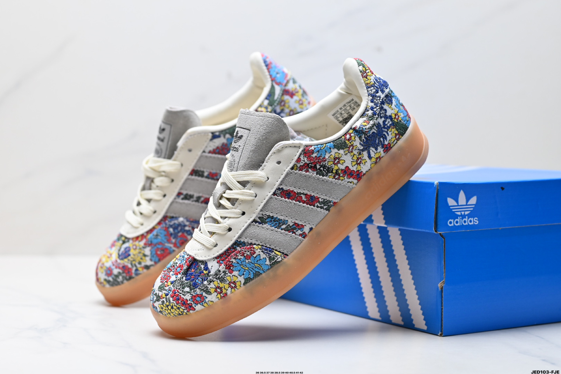 adidas Originals Gazelle Indoor 三叶草休闲防滑耐磨低帮板鞋 JH7370