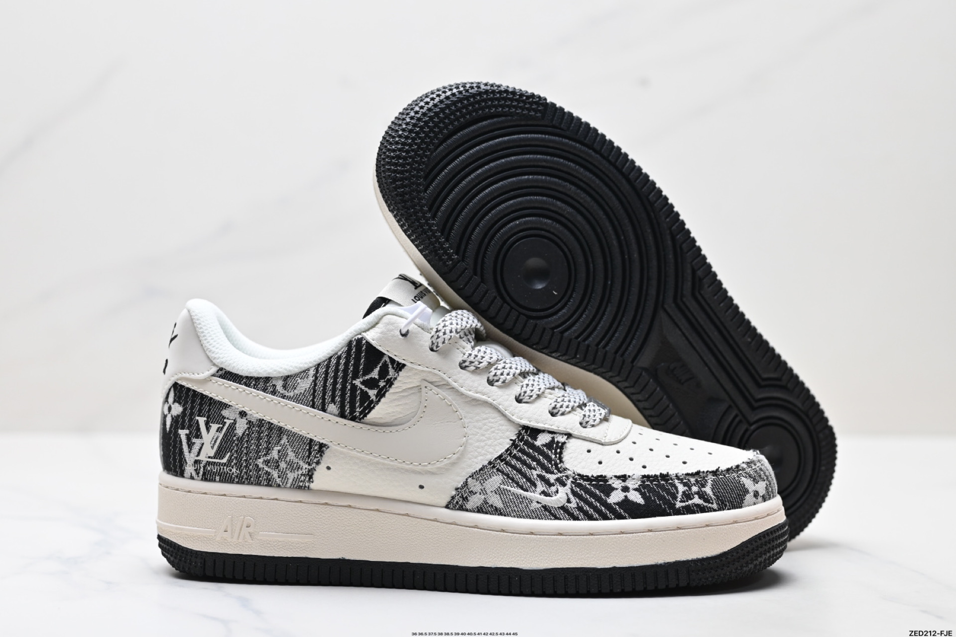 Nike Air Force 1 '07 Louis Vuitton Custom Sneakers - Limited Edition 6 i1747067225294 2928 0 4