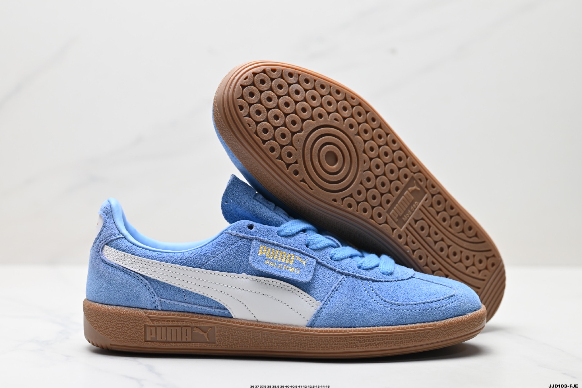 Puma Palermo Jr Retro Sneakers - Low Top, Slip-Resistant, and Durable 6 i1747067238238 9338 0 4