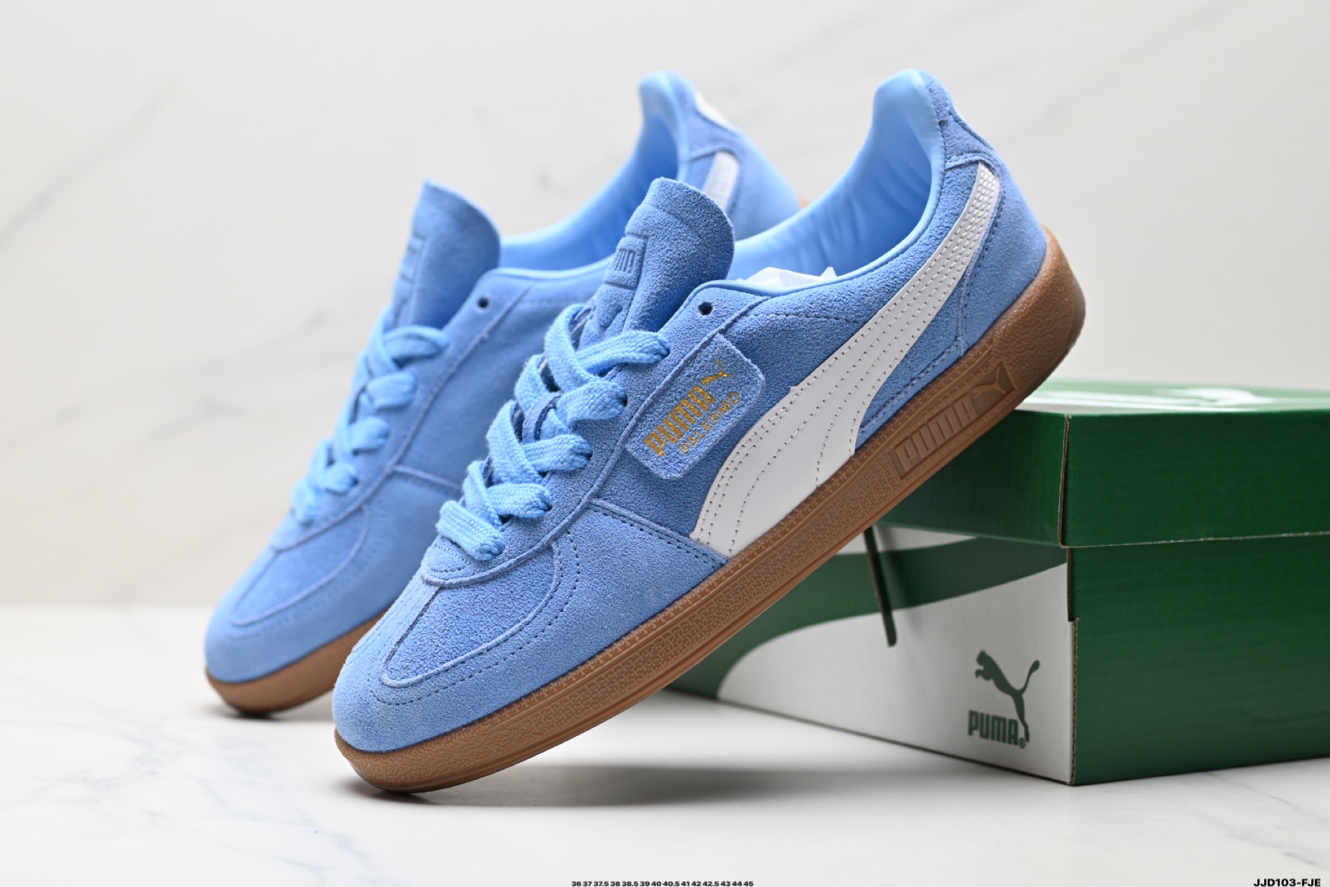 Puma Palermo Jr Retro Sneakers - Low Top, Slip-Resistant, and Durable 9 i1747067239417 3612 0 7