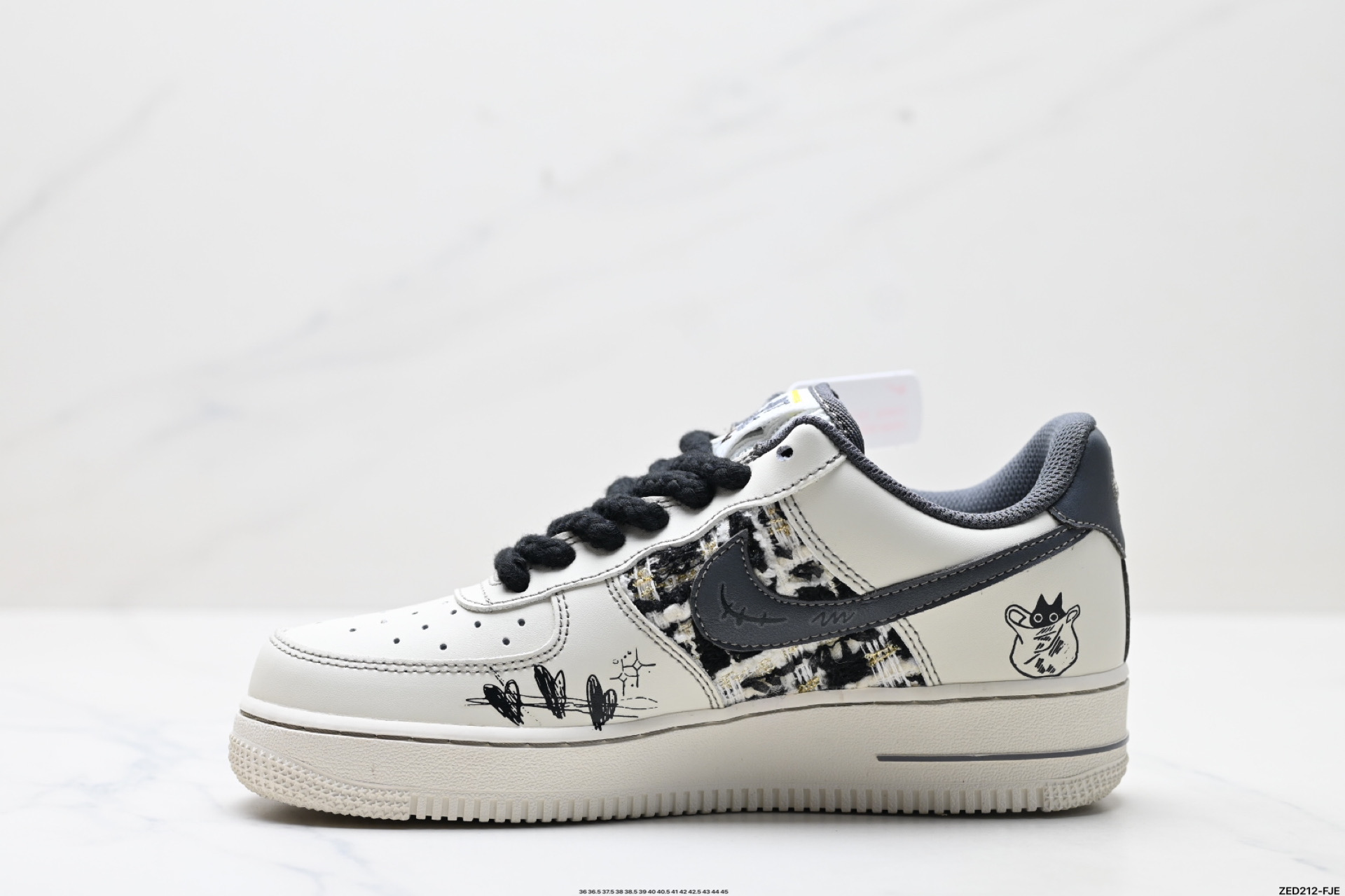 Nike Air Force 1 '07 Custom Louis Vuitton Style Sneakers 4 i1747067302374 6917 0 2
