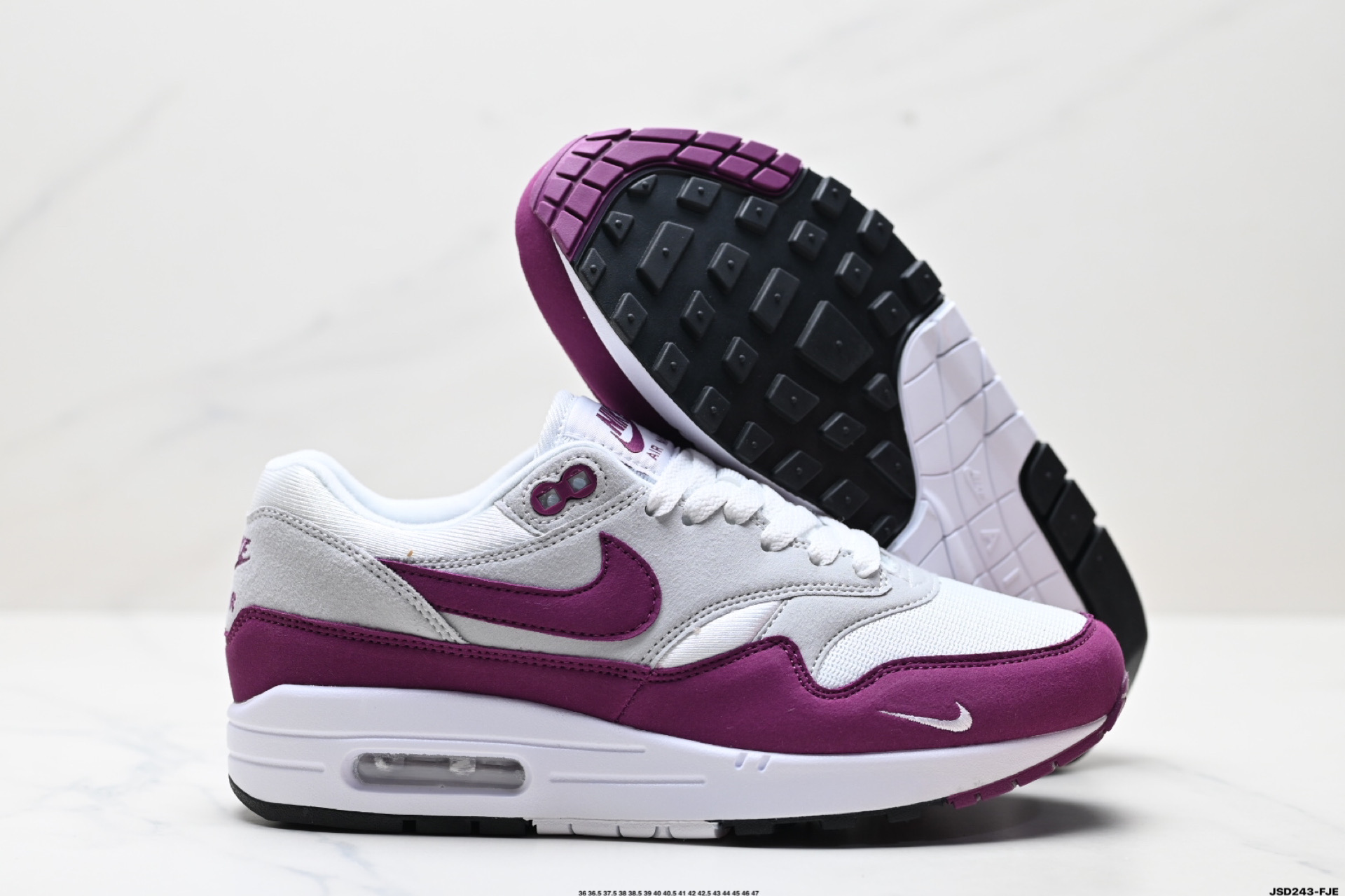 Nike Air Max 1: Leather, Suede, and Textile Upper - Cushioned Comfort 6 i1747067639542 4588 0 4