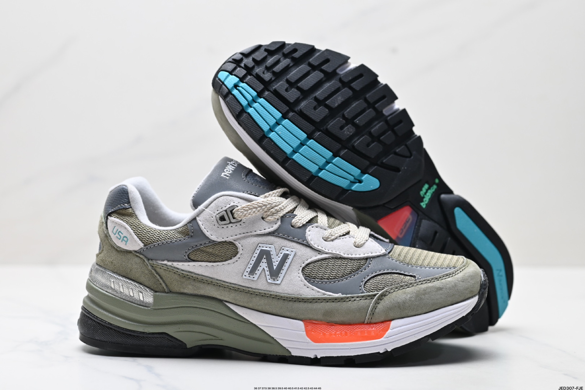 New Balance 992 Jound Retro Style Sneakers - Comfortable & Breathable 7 i1747067702858 18 0 4