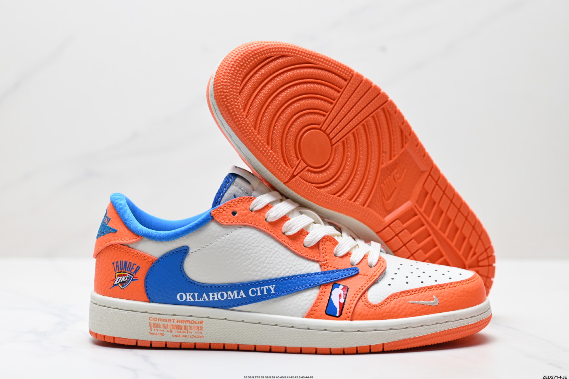 Air Jordan 1 Low Oklahoma City Thunder NBA Sneaker - Comfort and Style 6 i1747067830259 7937 0 4