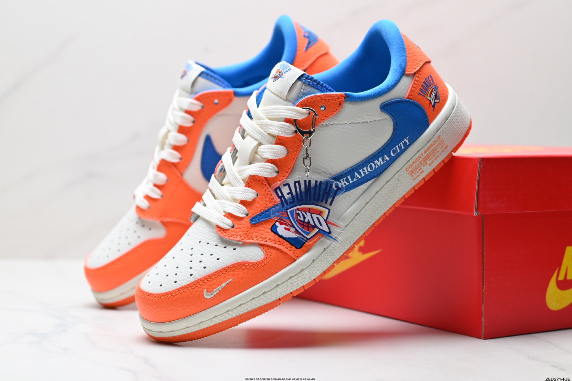 Air Jordan 1 Low Oklahoma City Thunder NBA Sneaker - Comfort and Style 9 i1747067831831 2729 0 7