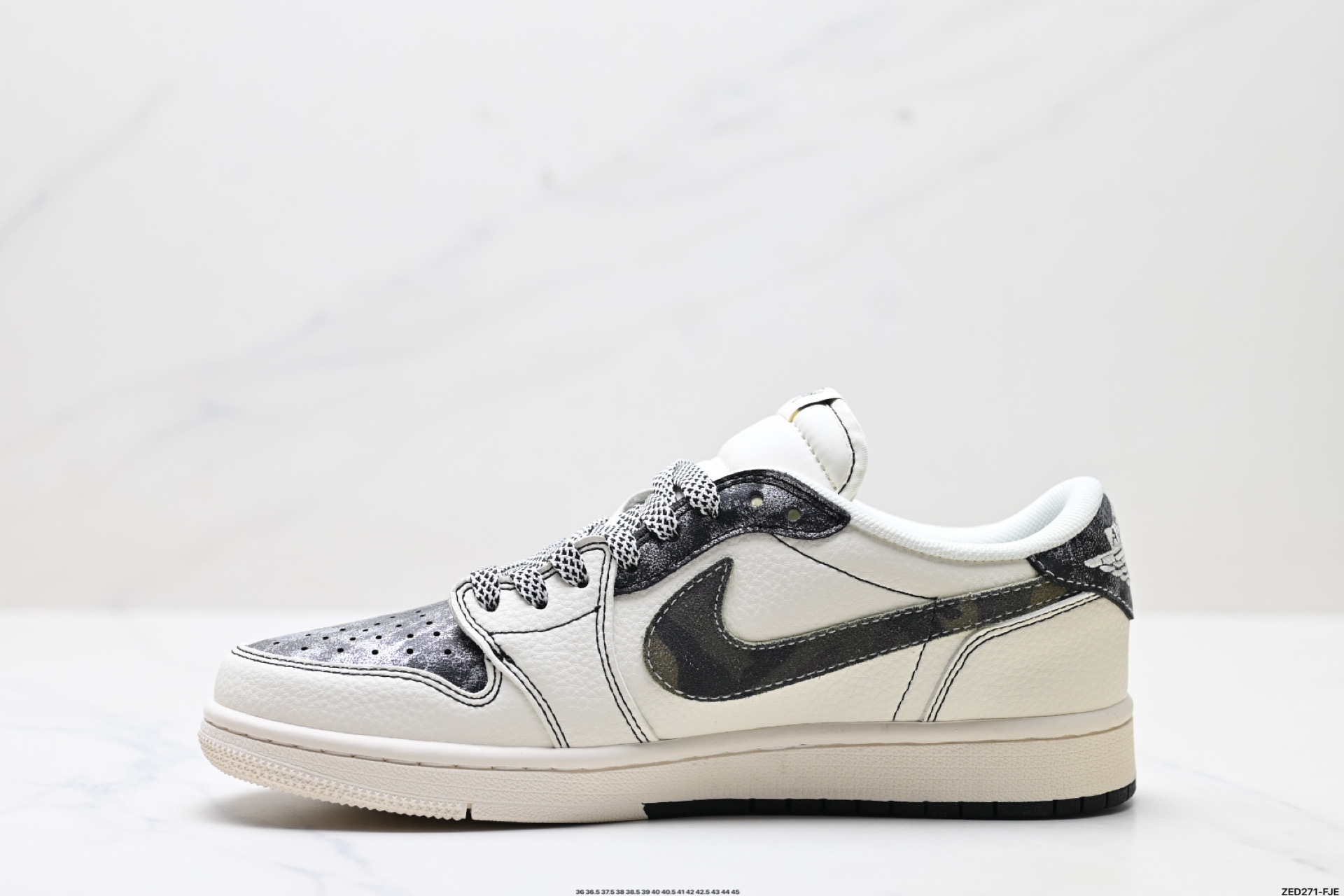 AJ1倒勾Travis Scott x Air Jordan 1 ” Reverse Mocha “ AJ1乔1 TS 闪电 联名倒钩 低帮文化篮球鞋 XS7089-548