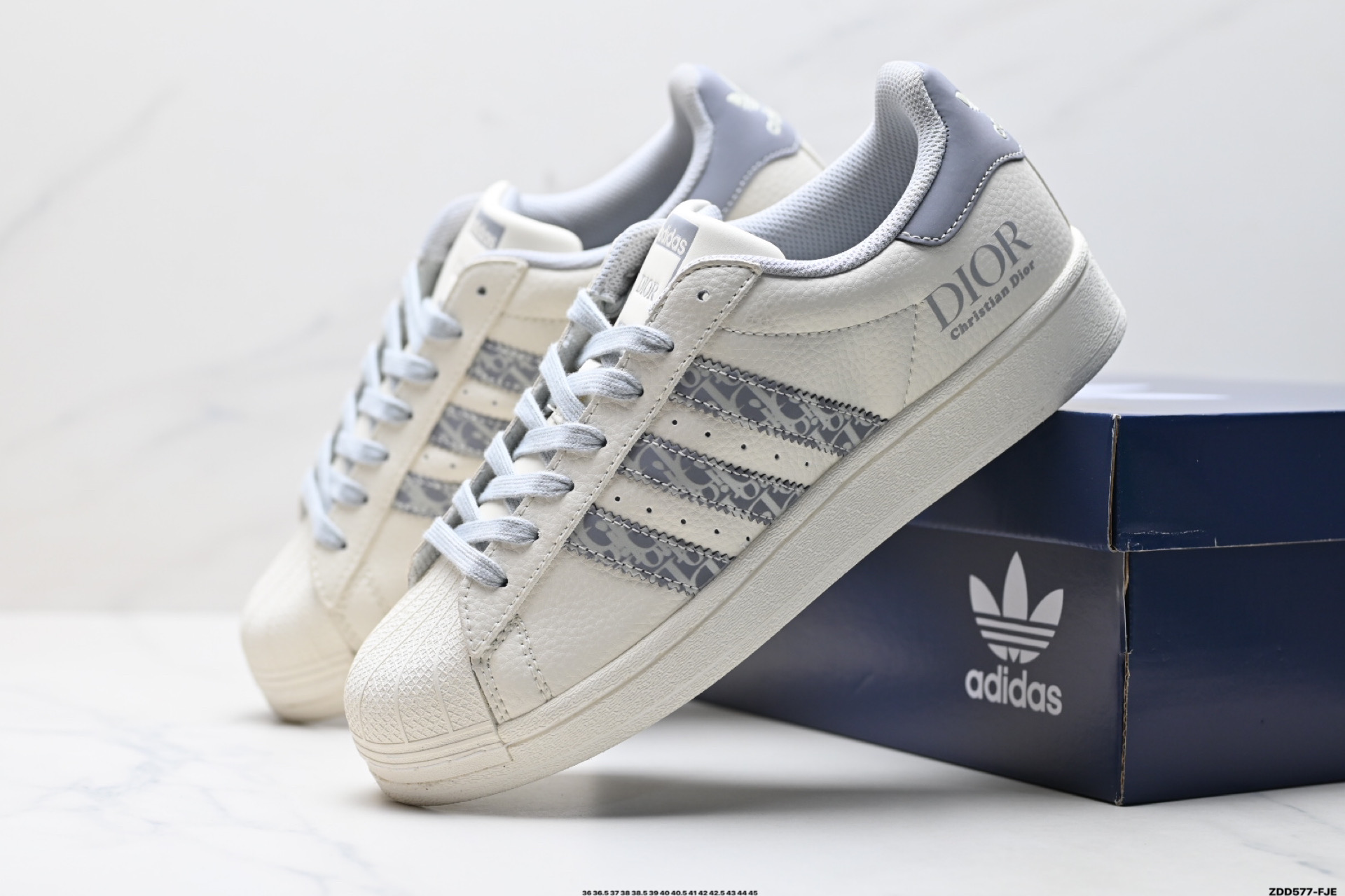 Adidas Originals Superstar x Dior Casual Sneakers - Classic Style, Modern Twist 3 i1747067921209 9214 0 7