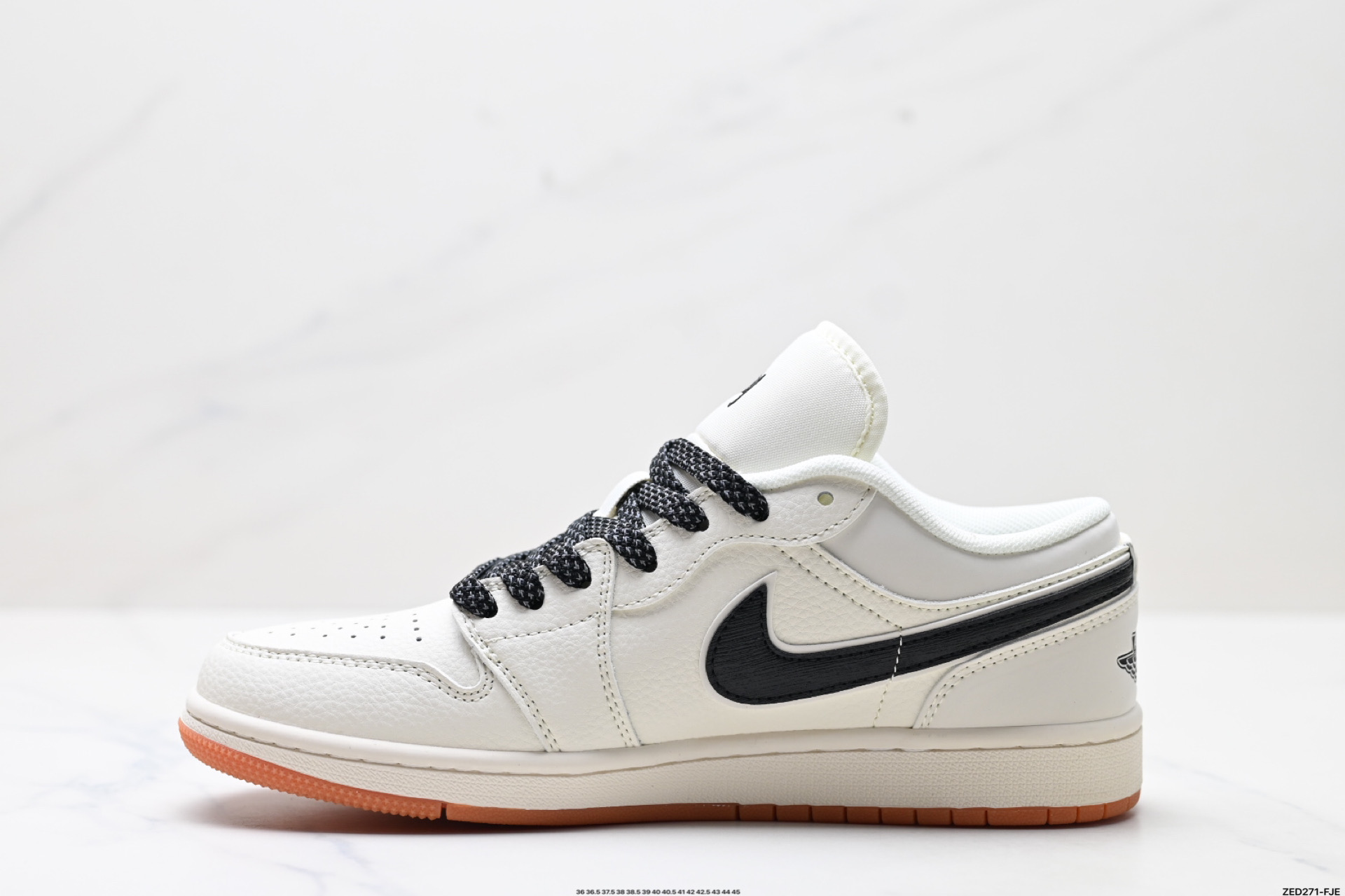 Nike Air Jordan 1 Low Stüssy Collab White Black Cream Sneakers 4 i1747067931013 3425 0 2